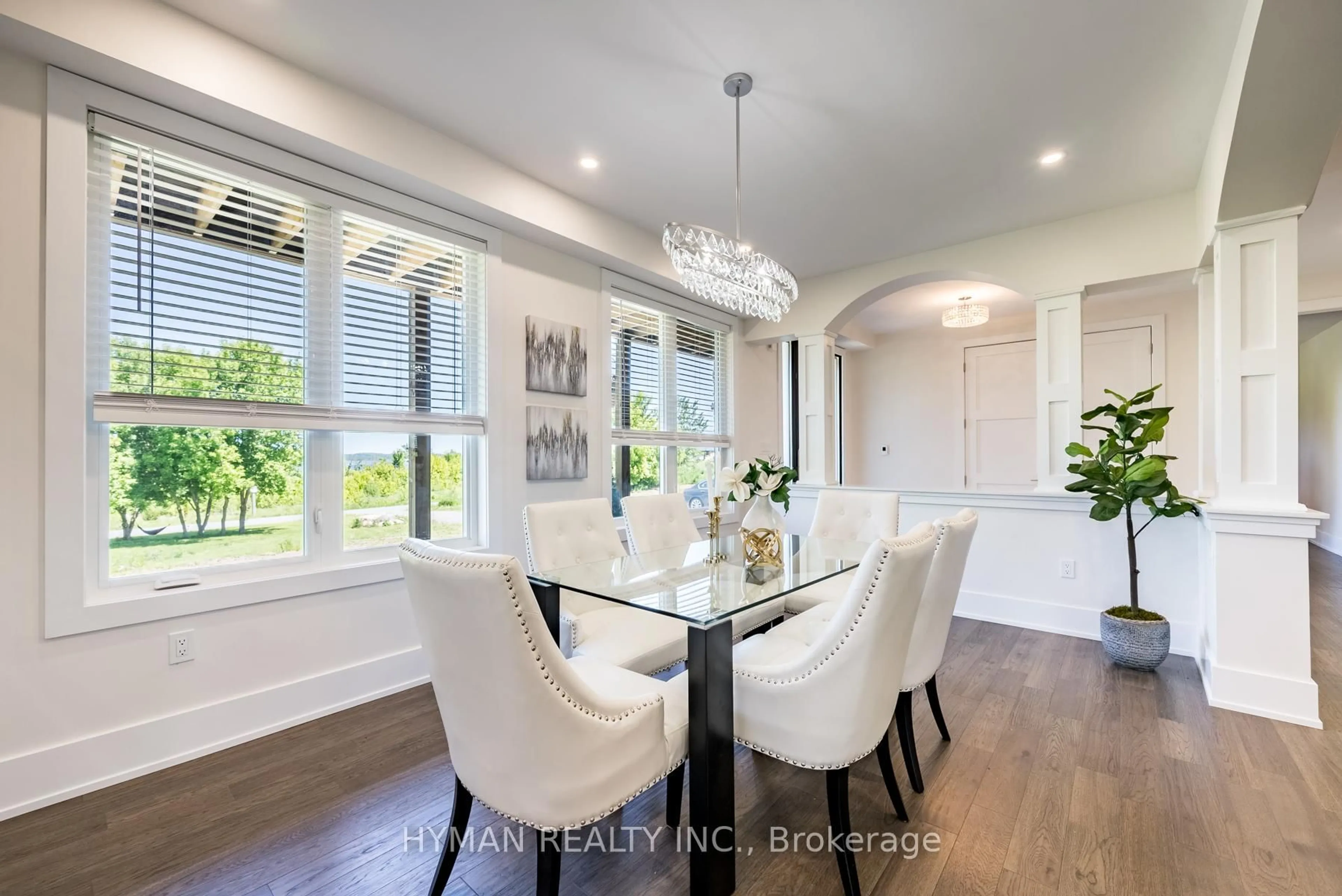 Dining room, wood/laminate floor for 147 Parkview Dr, Alnwick/Haldimand Ontario K0K 2X0
