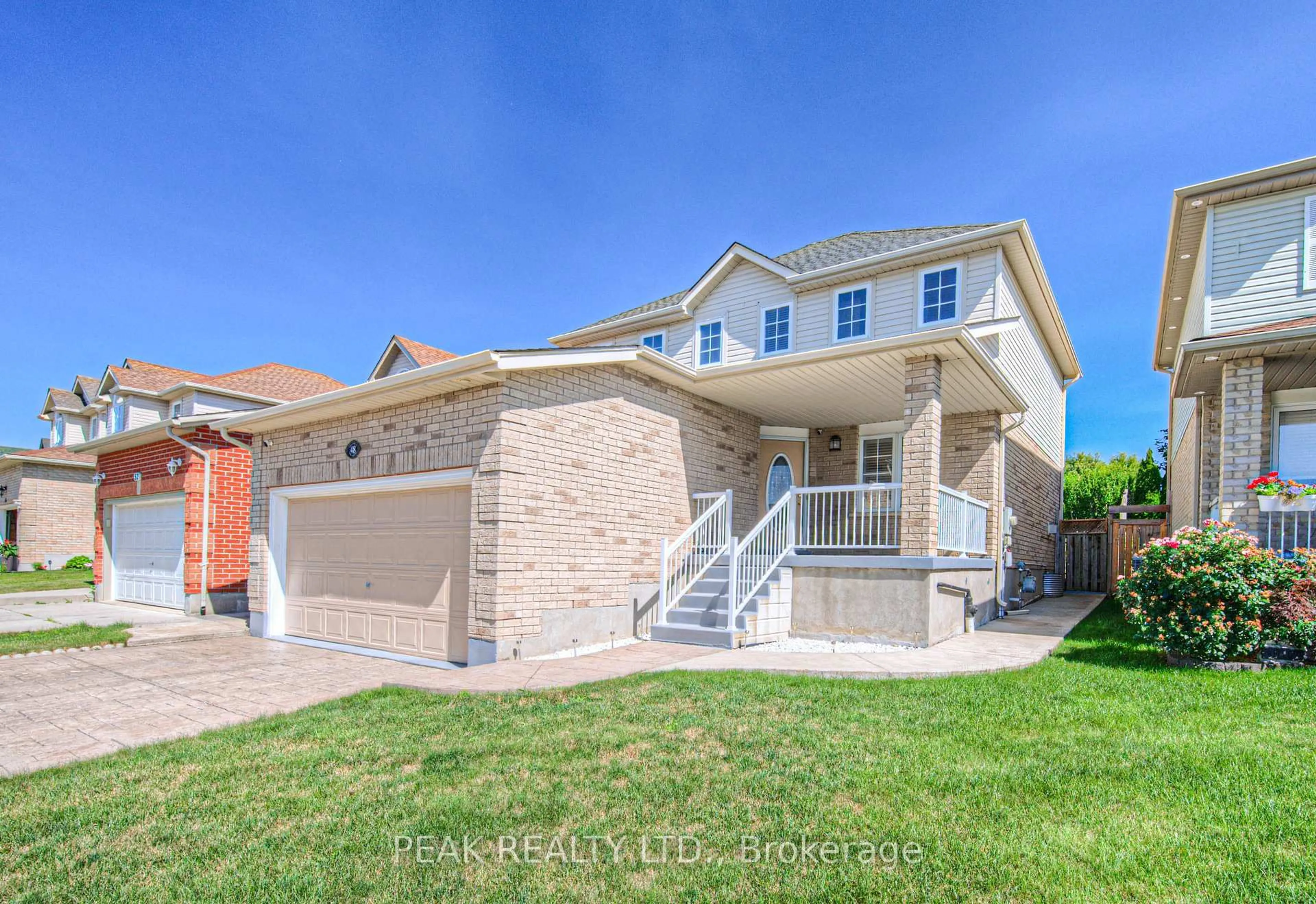 Home with brick exterior material, street for 48 Lena Cres, Cambridge Ontario N1R 8P4