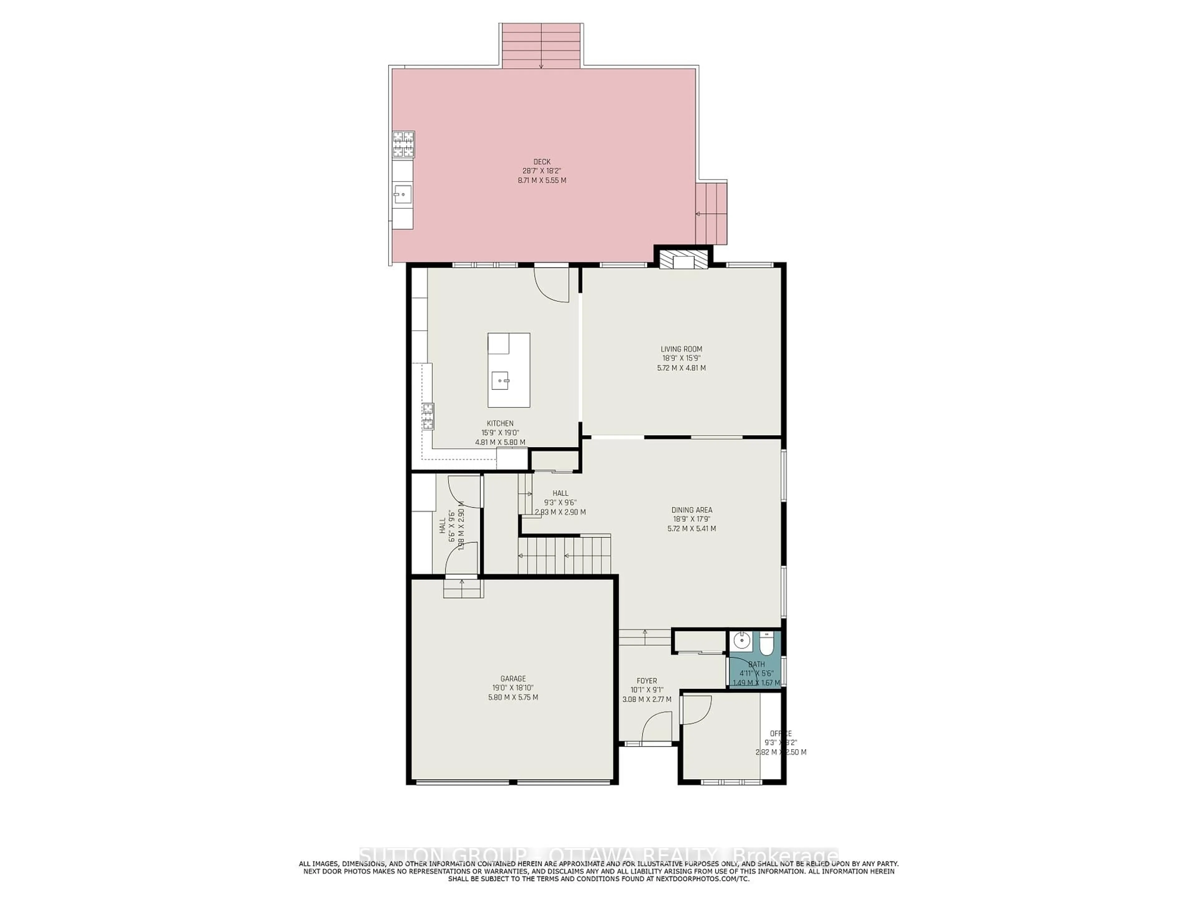 Floor plan for 156 Asper Trail Circ, Ottawa Ontario K2M 2T6