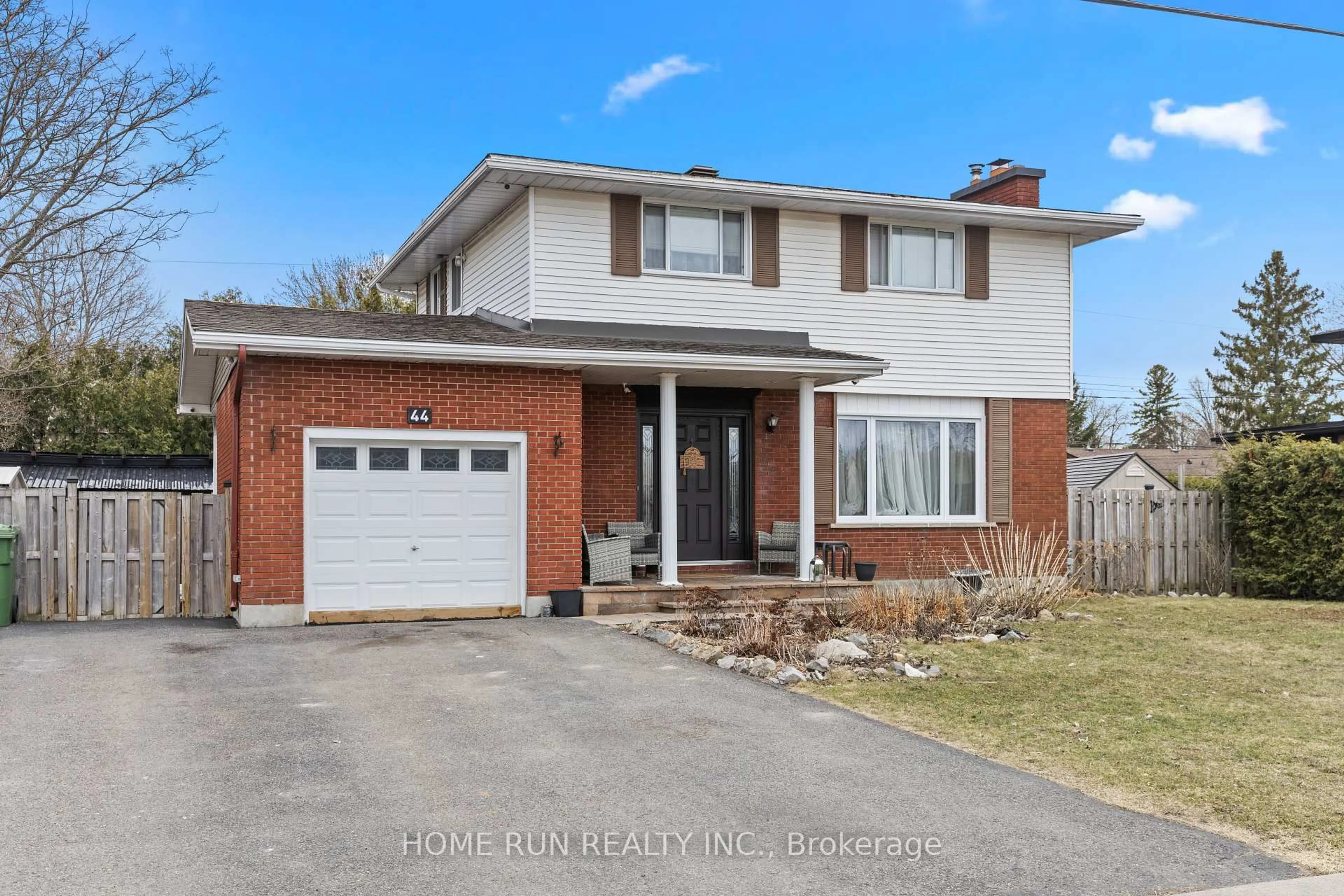 Home with brick exterior material, street for 44 Knoxdale Rd, Ottawa Ontario K2G 1A3