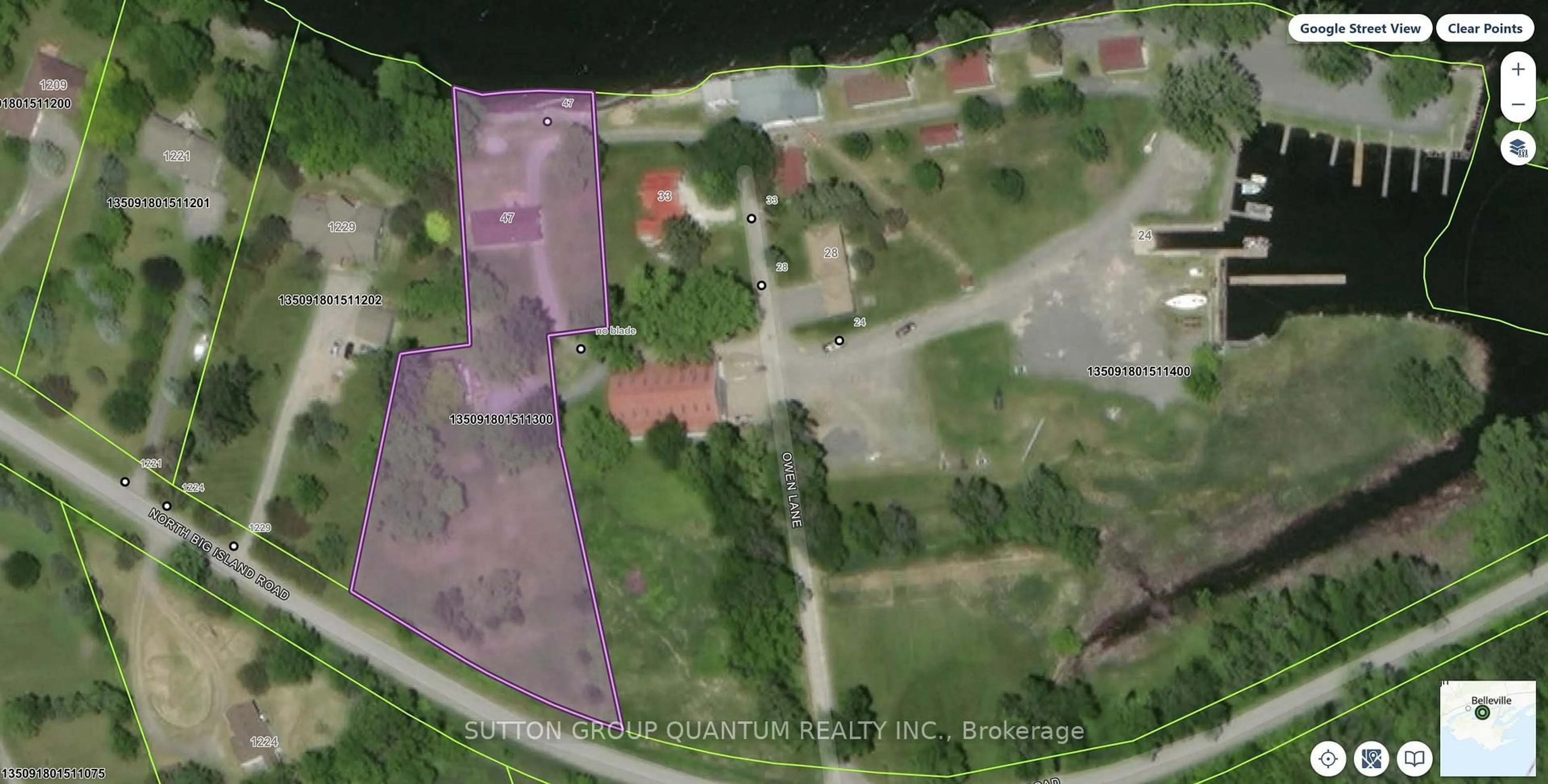 A pic from outside/outdoor area/front of a property/back of a property/a pic from drone, building for 47 Owen Lane, Prince Edward County Ontario K0K 1W0