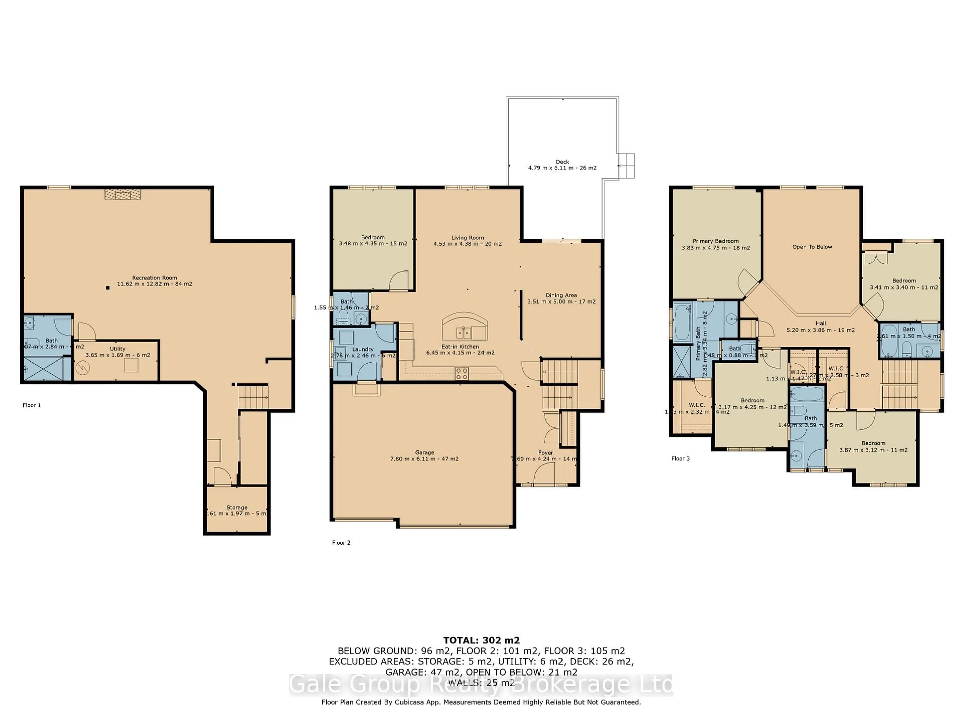 Floor plan for 10 WESTVIEW Crt, Woodstock Ontario N4T 0B8