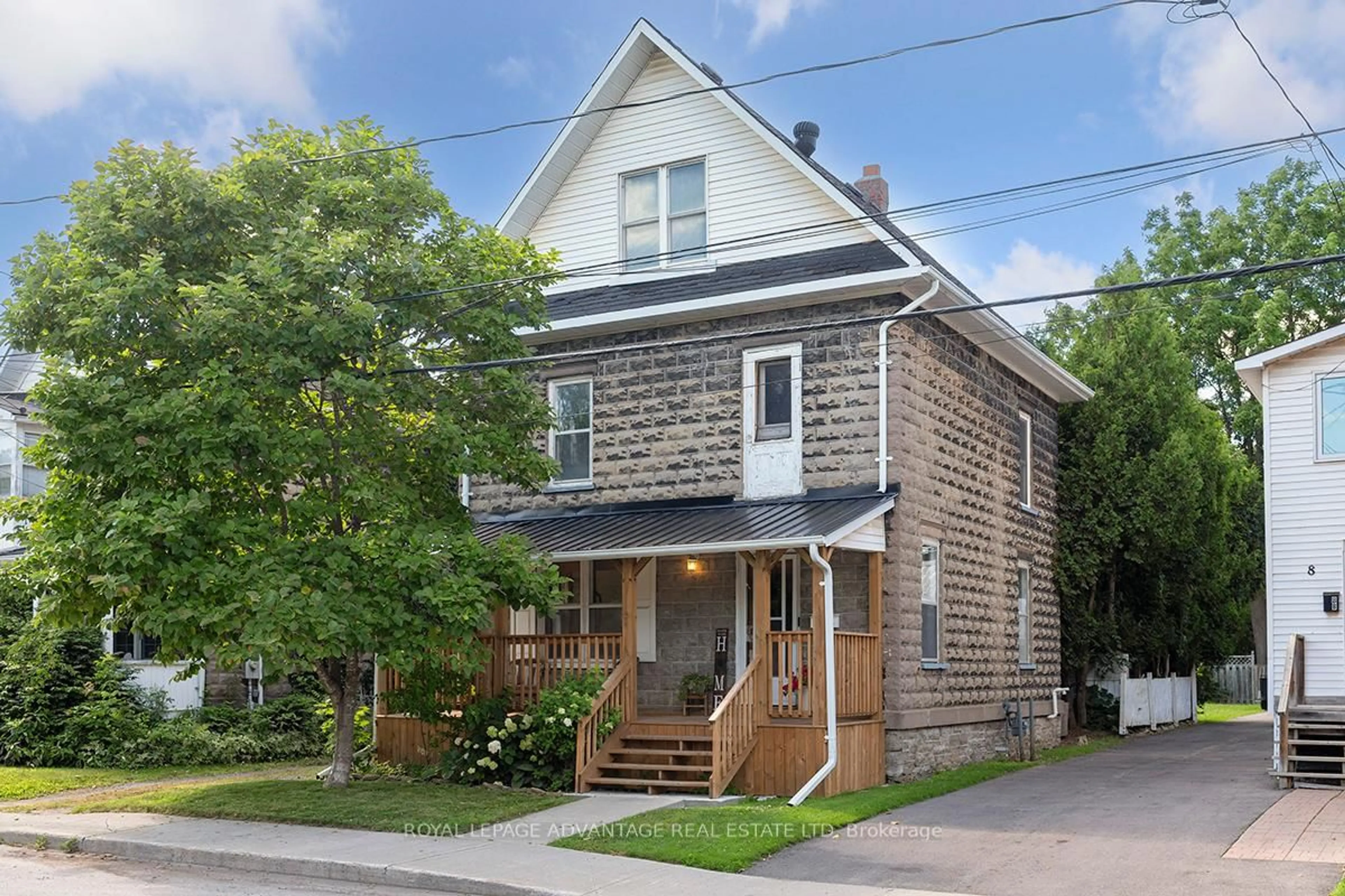 Home with brick exterior material, street for 6 Foster Ave, Smiths Falls Ontario K7A 1K1