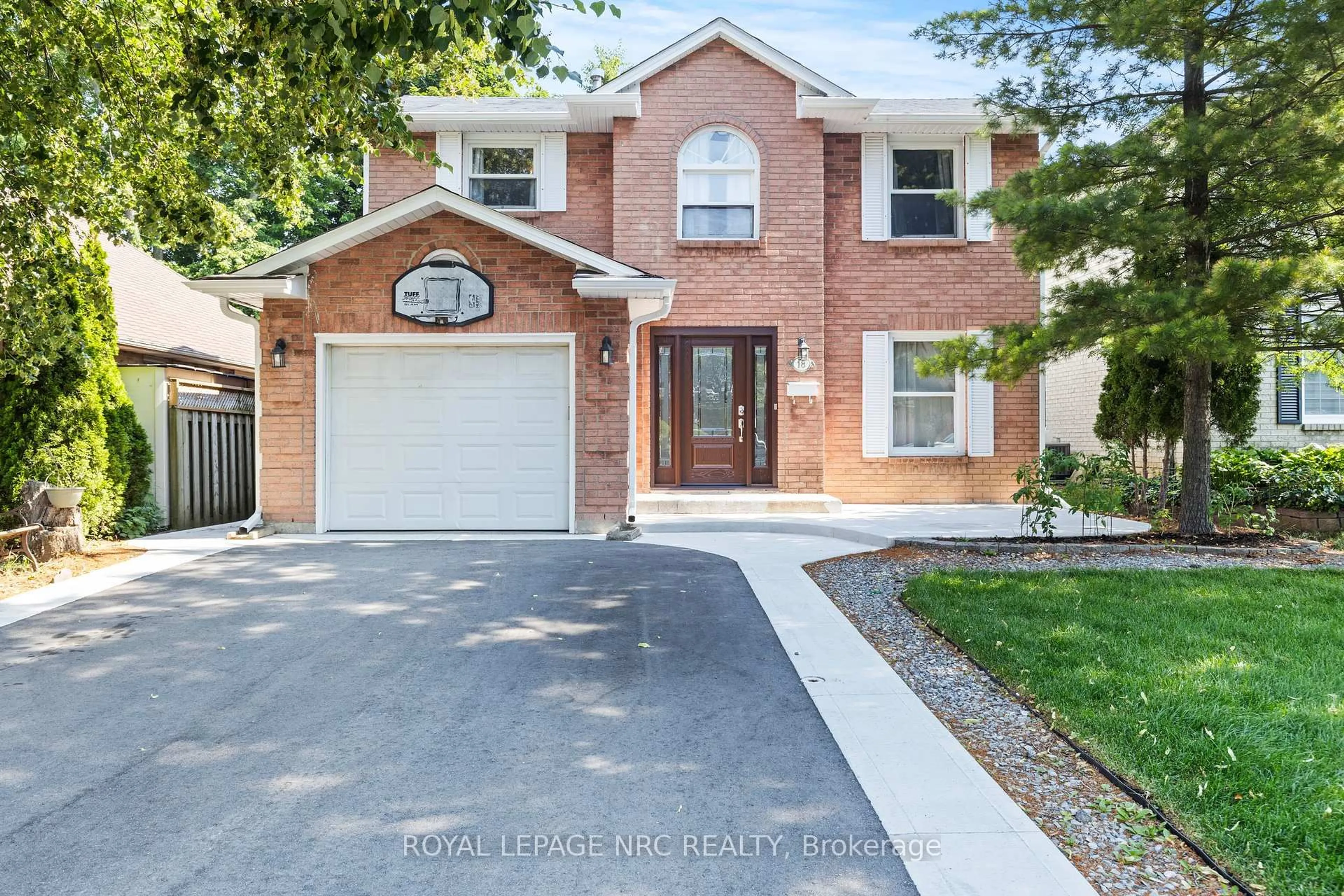 Home with brick exterior material, street for 18 Novoco Dr, Hamilton Ontario L9C 7E8