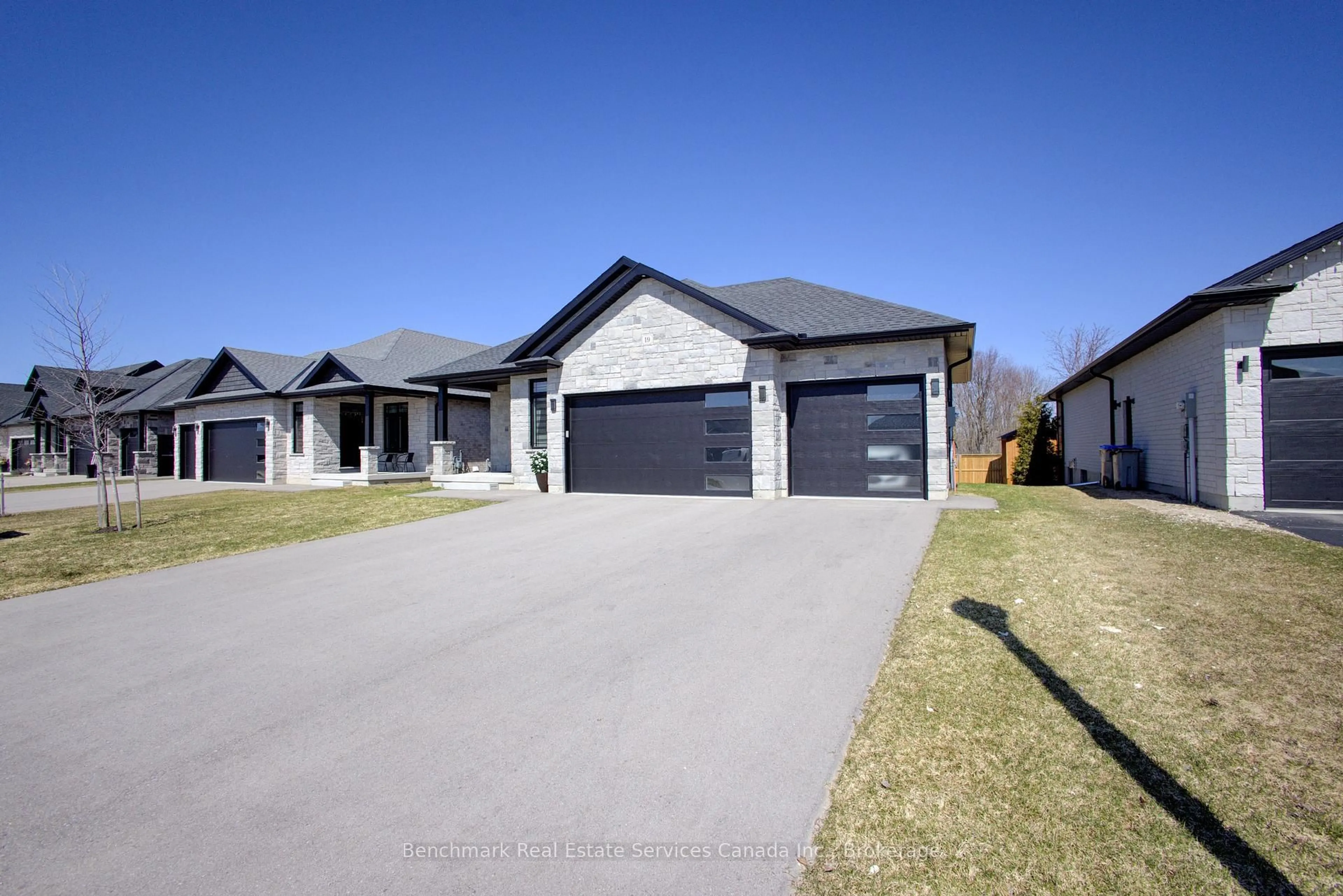 A pic from outside/outdoor area/front of a property/back of a property/a pic from drone, street for 19 Winchester Cres, North Perth Ontario N4W 0J8
