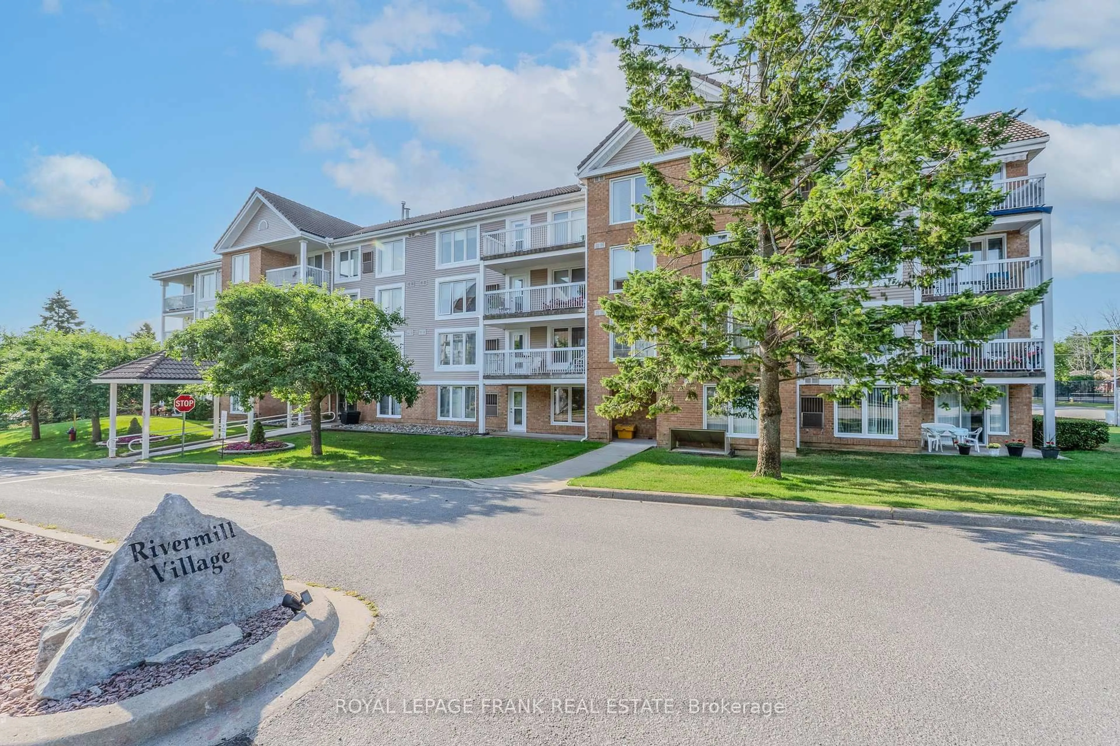 A pic from outside/outdoor area/front of a property/back of a property/a pic from drone, unknown for 50 Rivermill Blvd #304, Kawartha Lakes Ontario K9V 6C1