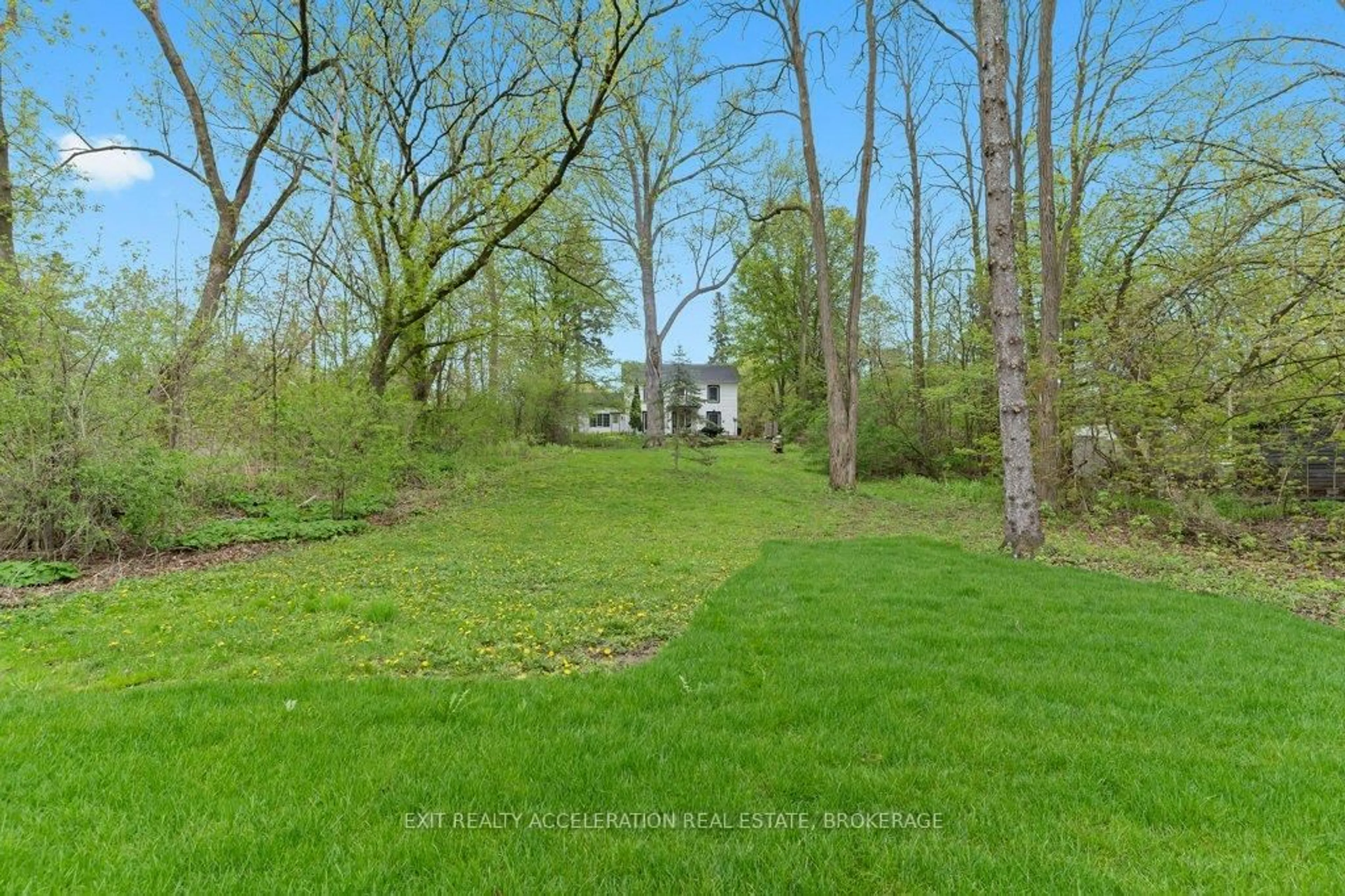 A pic from outside/outdoor area/front of a property/back of a property/a pic from drone, forest/trees view for 21 Shorey St, Napanee Ontario K0K 1J0