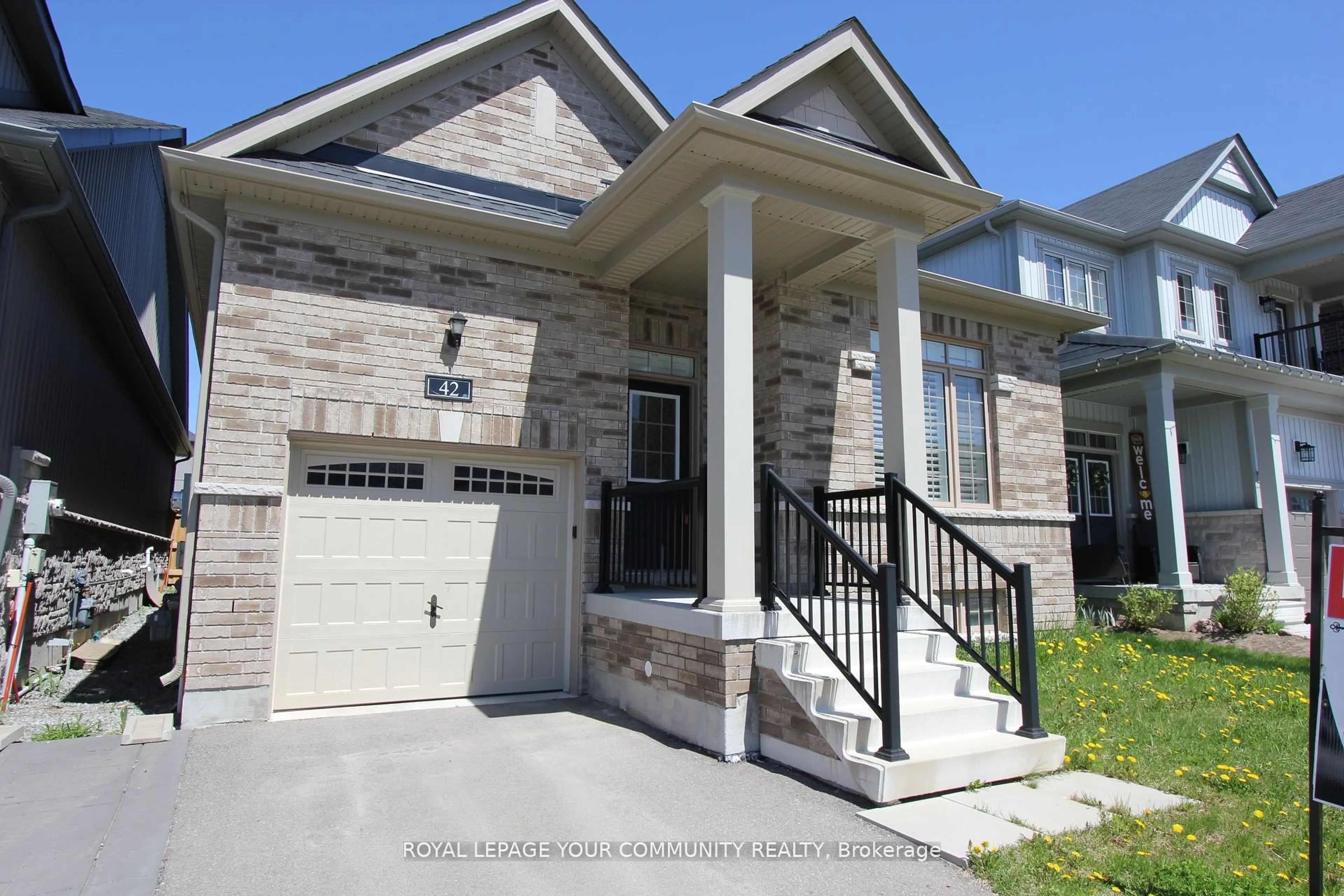 Home with brick exterior material, street for 42 Northhill Ave, Cavan Monaghan Ontario L4A 1G0