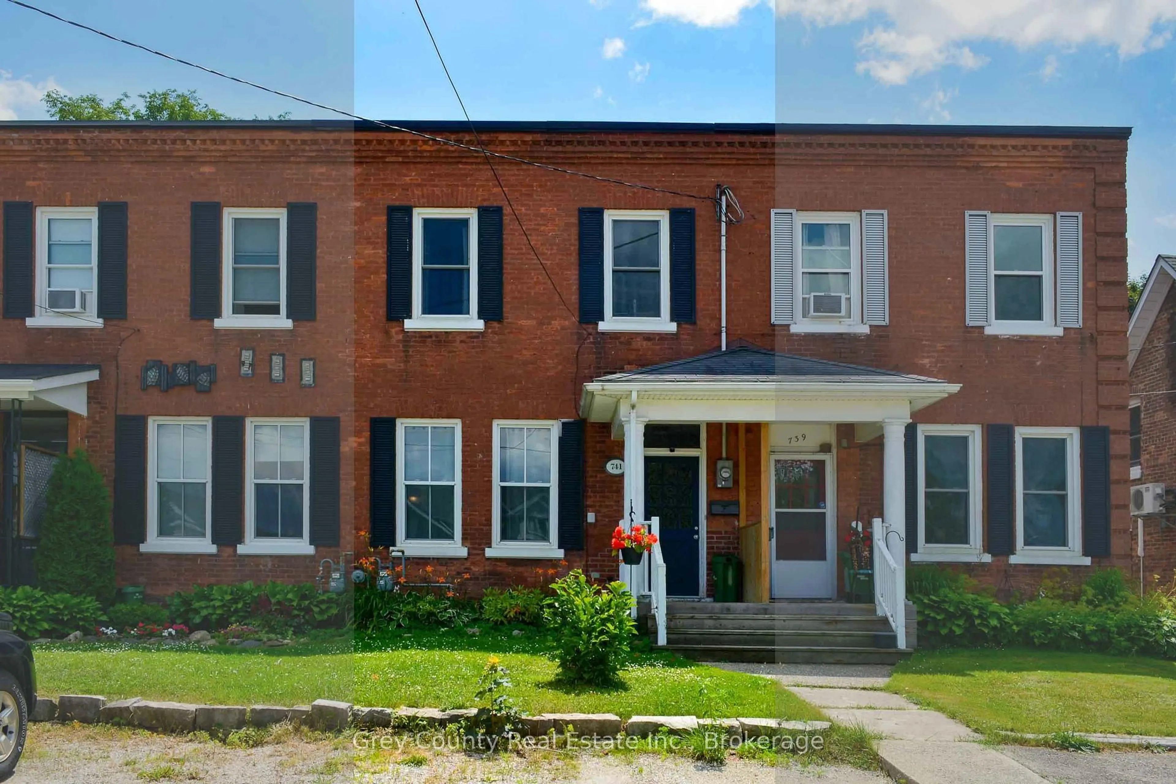 Home with brick exterior material, street for 741 9th St, Owen Sound Ontario N4K 1P9