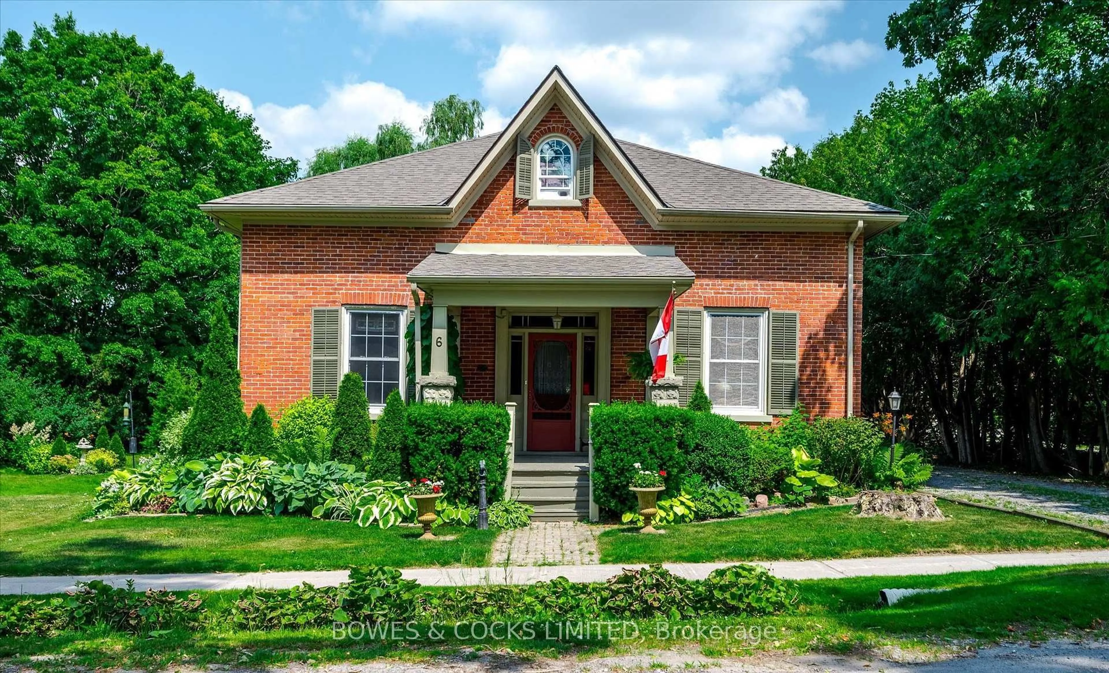 Home with brick exterior material, street for 6 Gravel Rd, Cavan Monaghan Ontario L0A 1G0