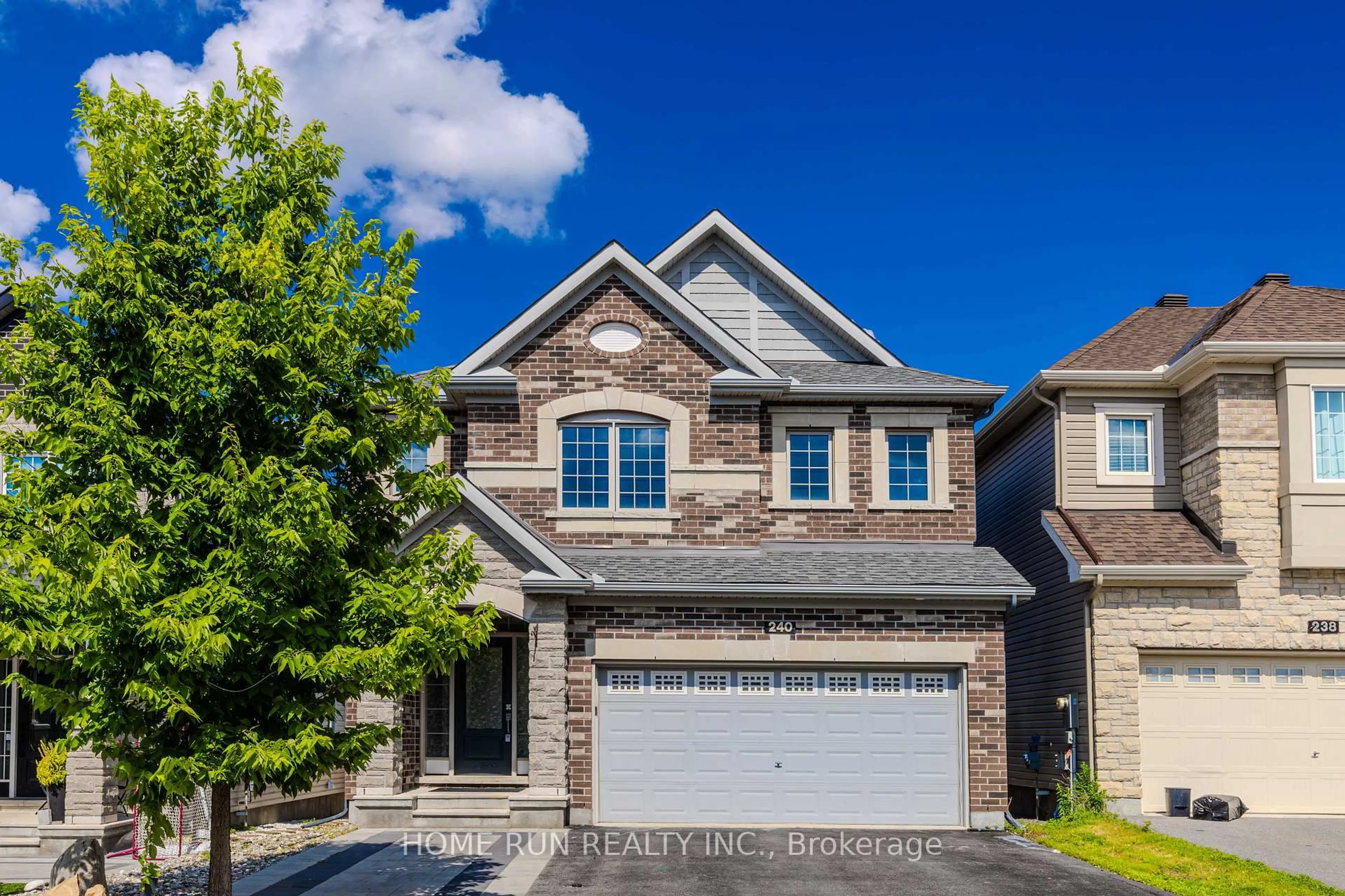 Home with brick exterior material, street for 240 Alex Polowin Ave, Ottawa Ontario K2J 6E6