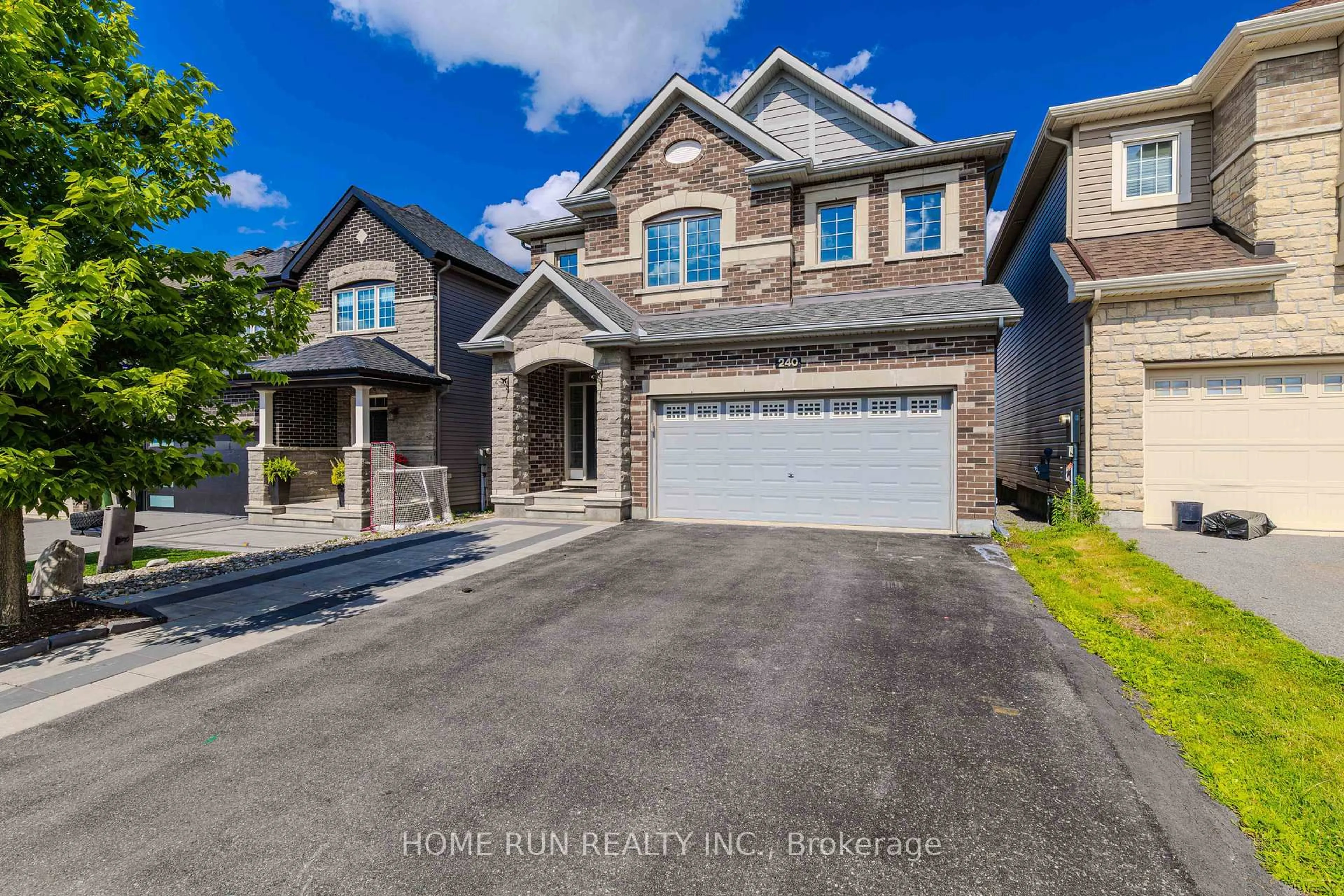 Home with brick exterior material, street for 240 Alex Polowin Ave, Ottawa Ontario K2J 6E6