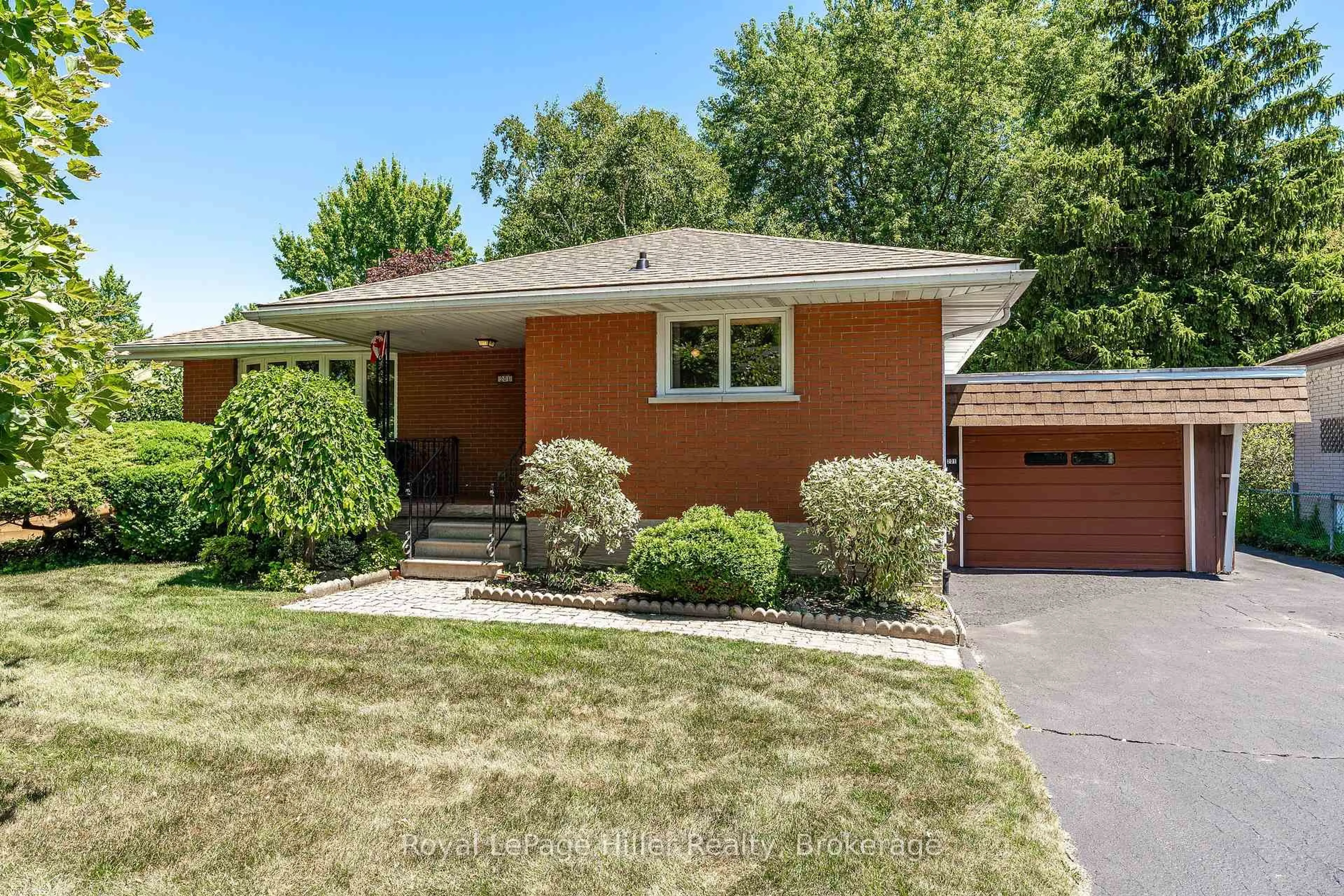Home with brick exterior material, street for 201 Home St, Stratford Ontario N5A 2A4