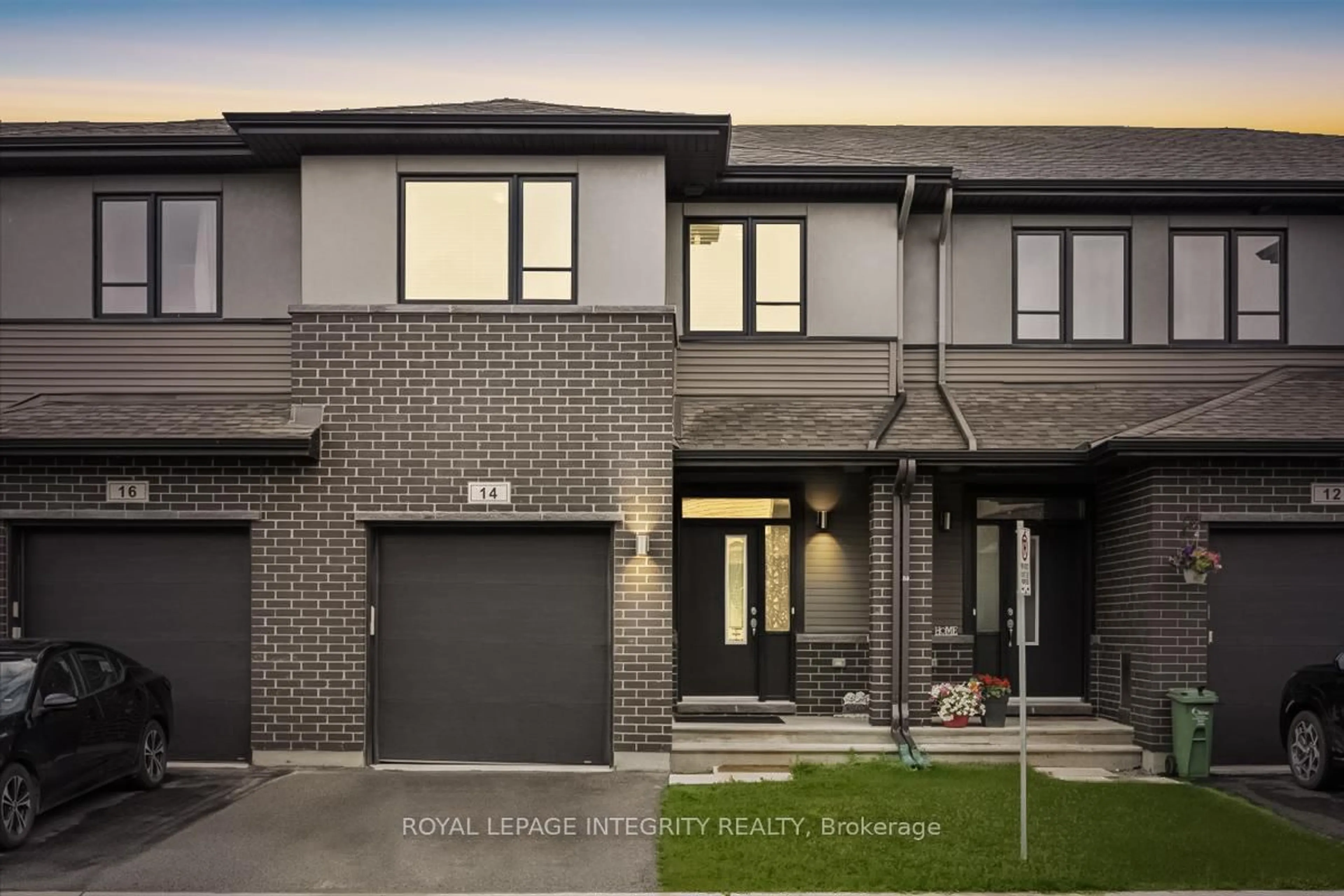 Home with brick exterior material, street for 14 Hackney Private, Stittsville Ontario K2V 0K8