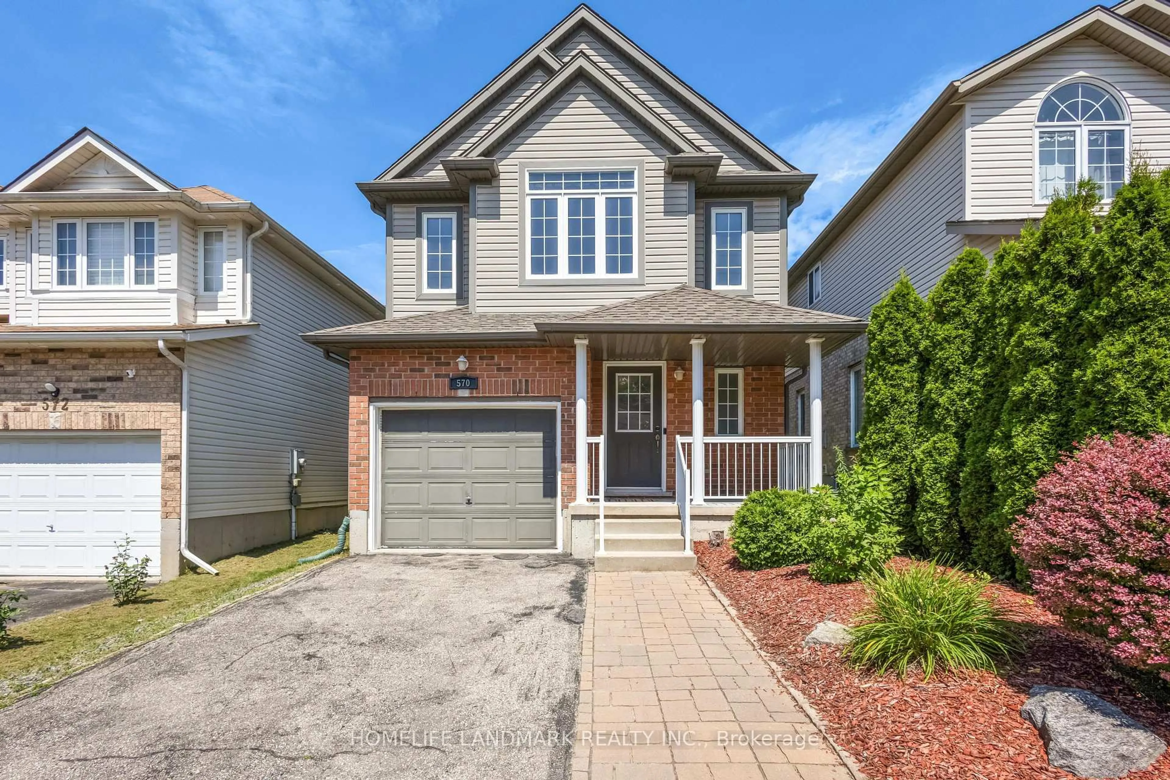 Home with brick exterior material, street for 570 Violet St, Waterloo Ontario N2V 2T8