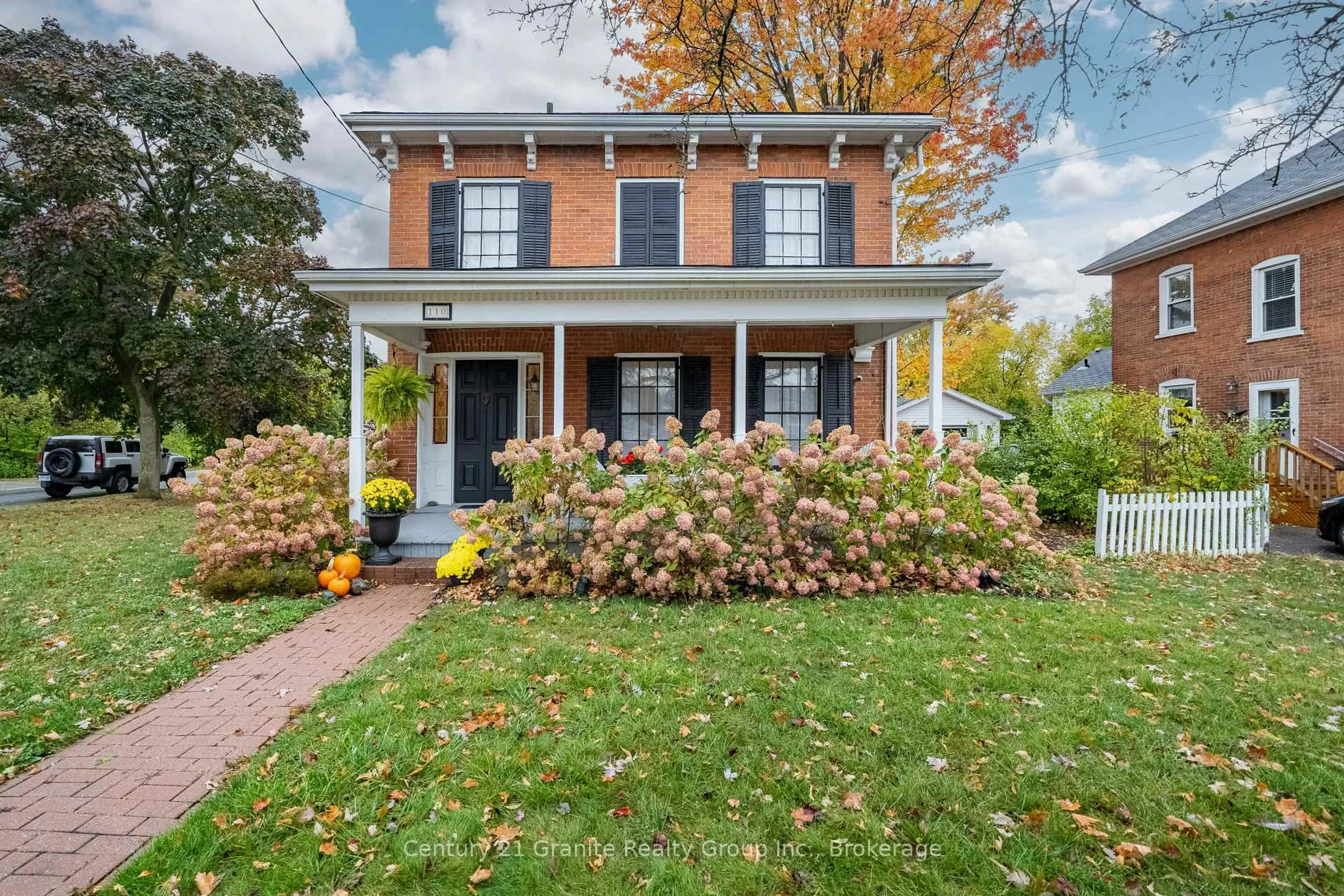 Home with brick exterior material, street for 110 Bridge St, Belleville Ontario K8P 1J6