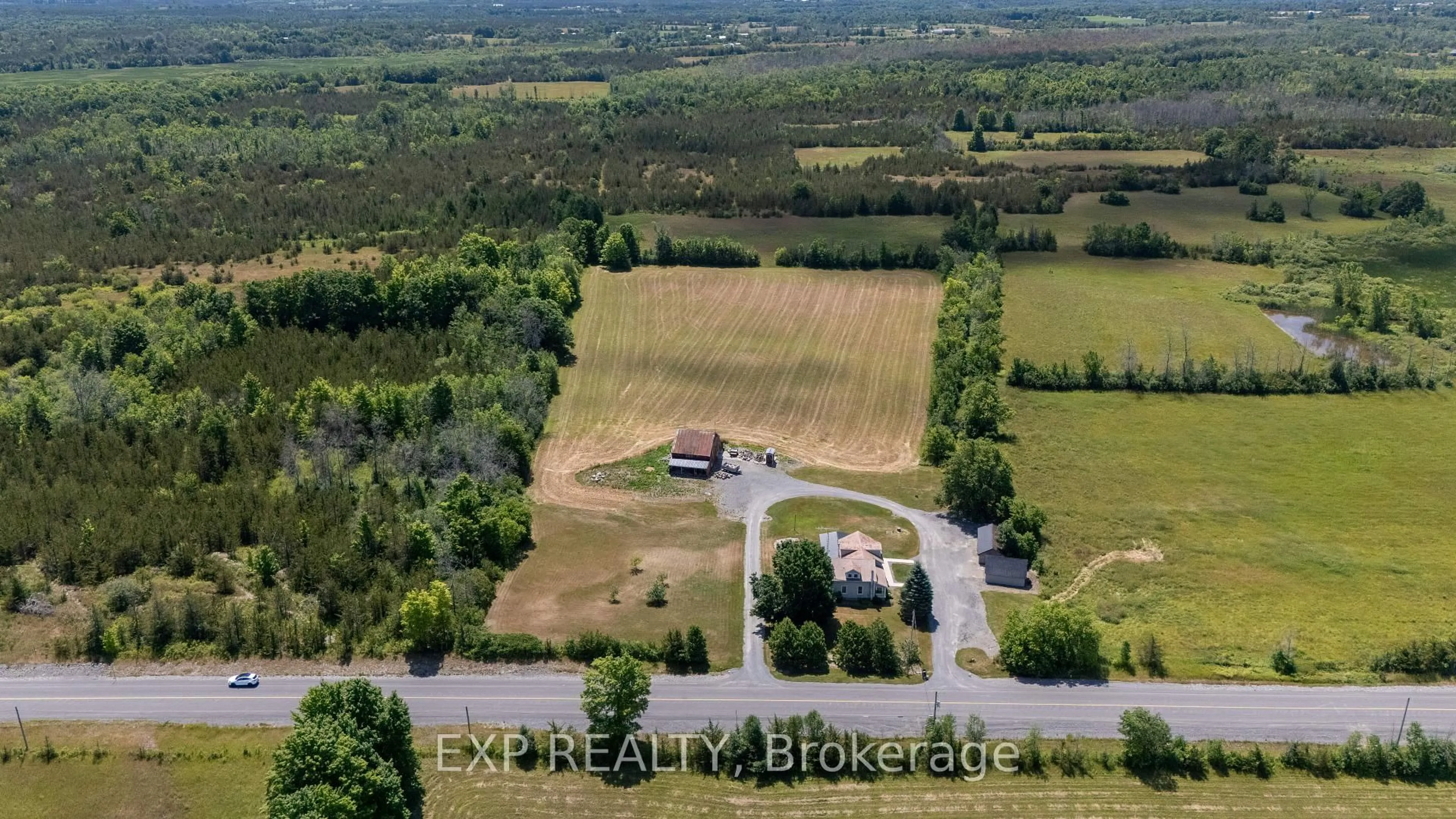 A pic from outside/outdoor area/front of a property/back of a property/a pic from drone, building for 1754 County Rd 12 Rd, Greater Napanee Ontario K0K 2W0