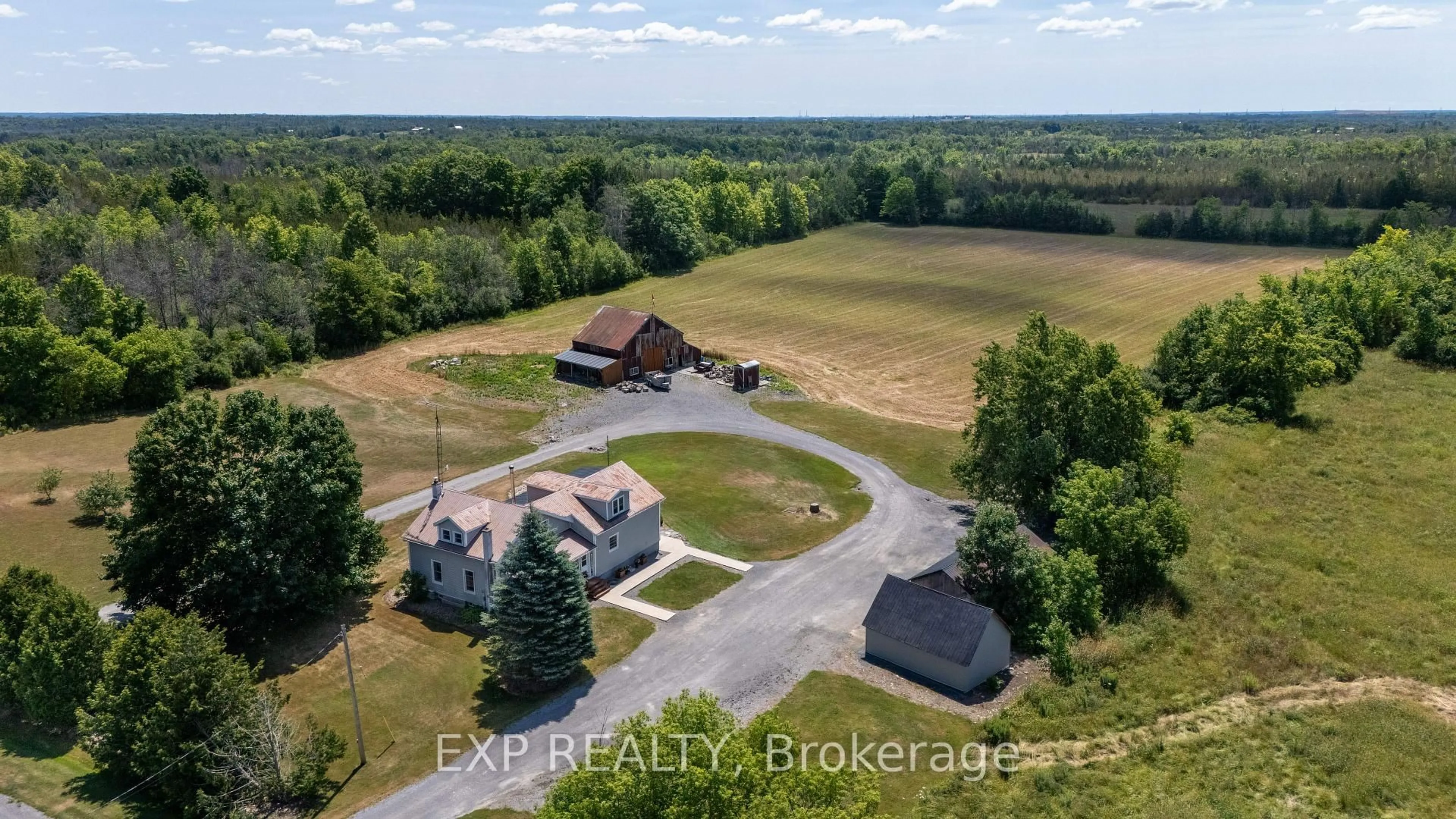 A pic from outside/outdoor area/front of a property/back of a property/a pic from drone, building for 1754 County Rd 12 Rd, Greater Napanee Ontario K0K 2W0
