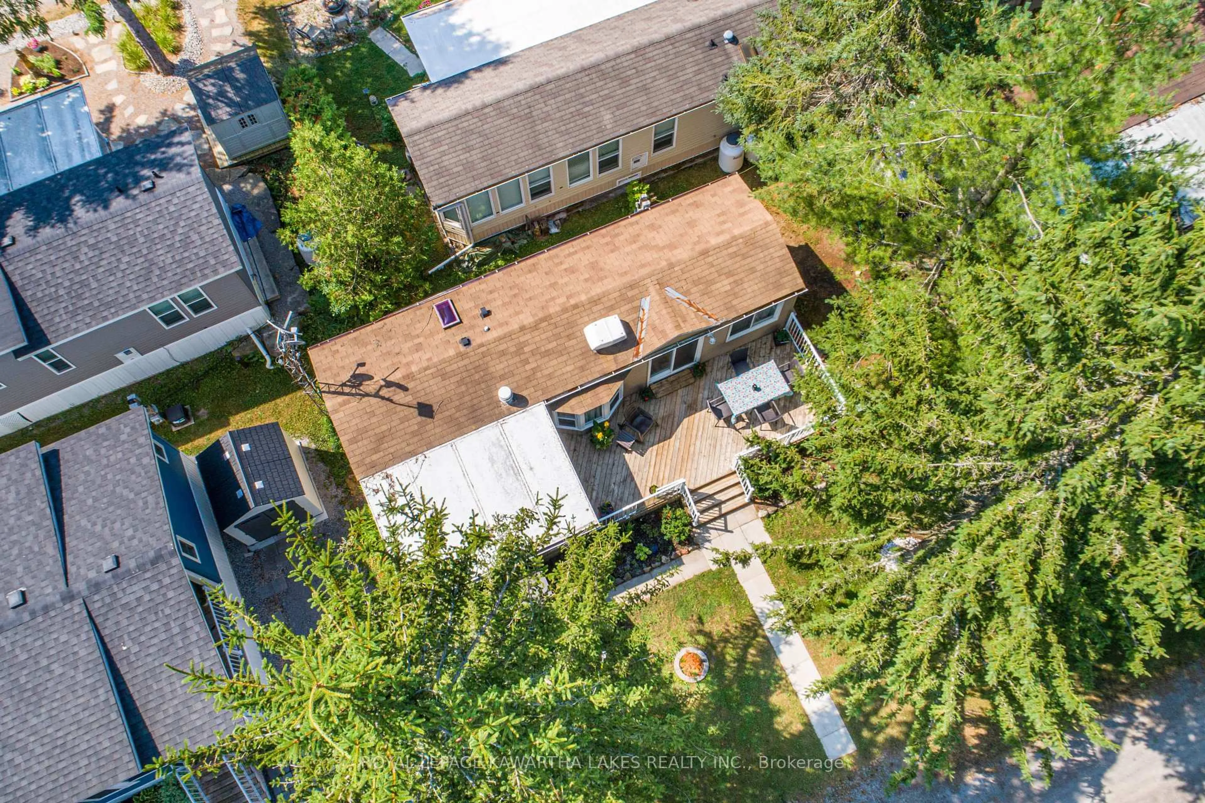A pic from outside/outdoor area/front of a property/back of a property/a pic from drone, street for 2152 Hwy 36 #Lot 53, Kawartha Lakes Ontario K0M 1L0