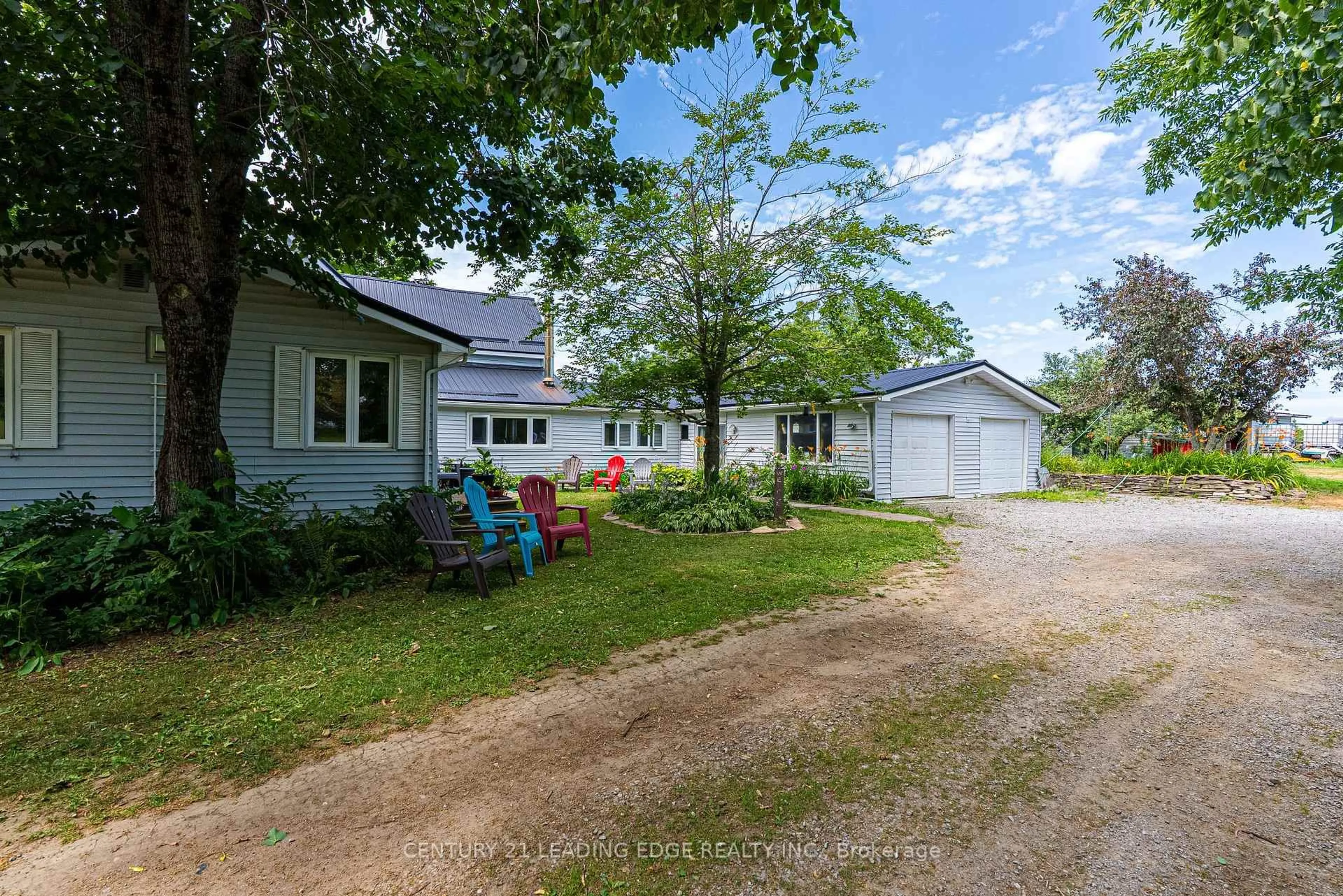 A pic from outside/outdoor area/front of a property/back of a property/a pic from drone, street for 4077 Monck Rd, Kawartha Lakes Ontario K0M 1K0