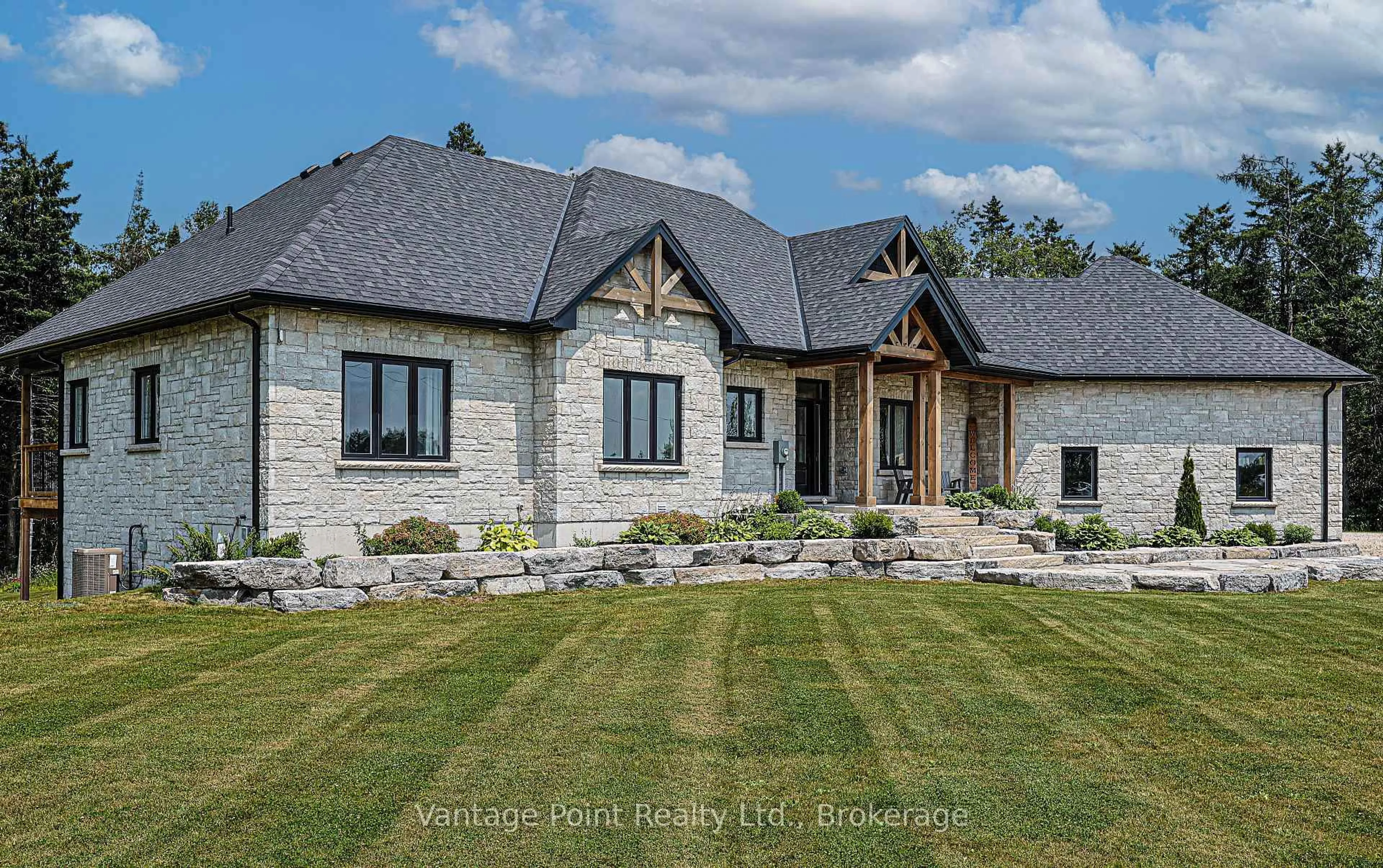 Home with brick exterior material, unknown for 249311 Grey Road 9 Rd, Grey Highlands Ontario N0C 1B0