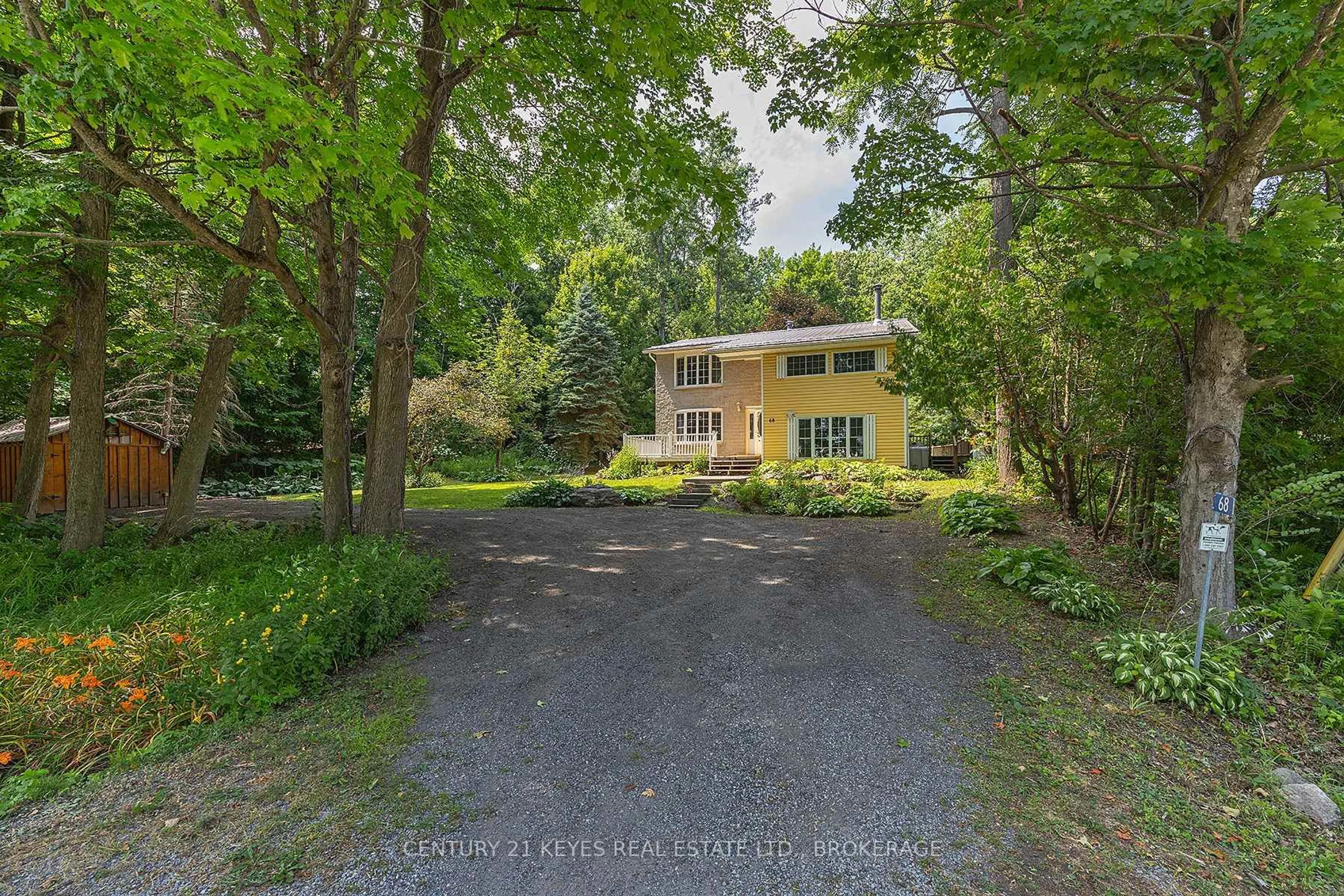 A pic from outside/outdoor area/front of a property/back of a property/a pic from drone, street for 68 Old River Rd, Leeds and the Thousand Islands Ontario K0E 1R0