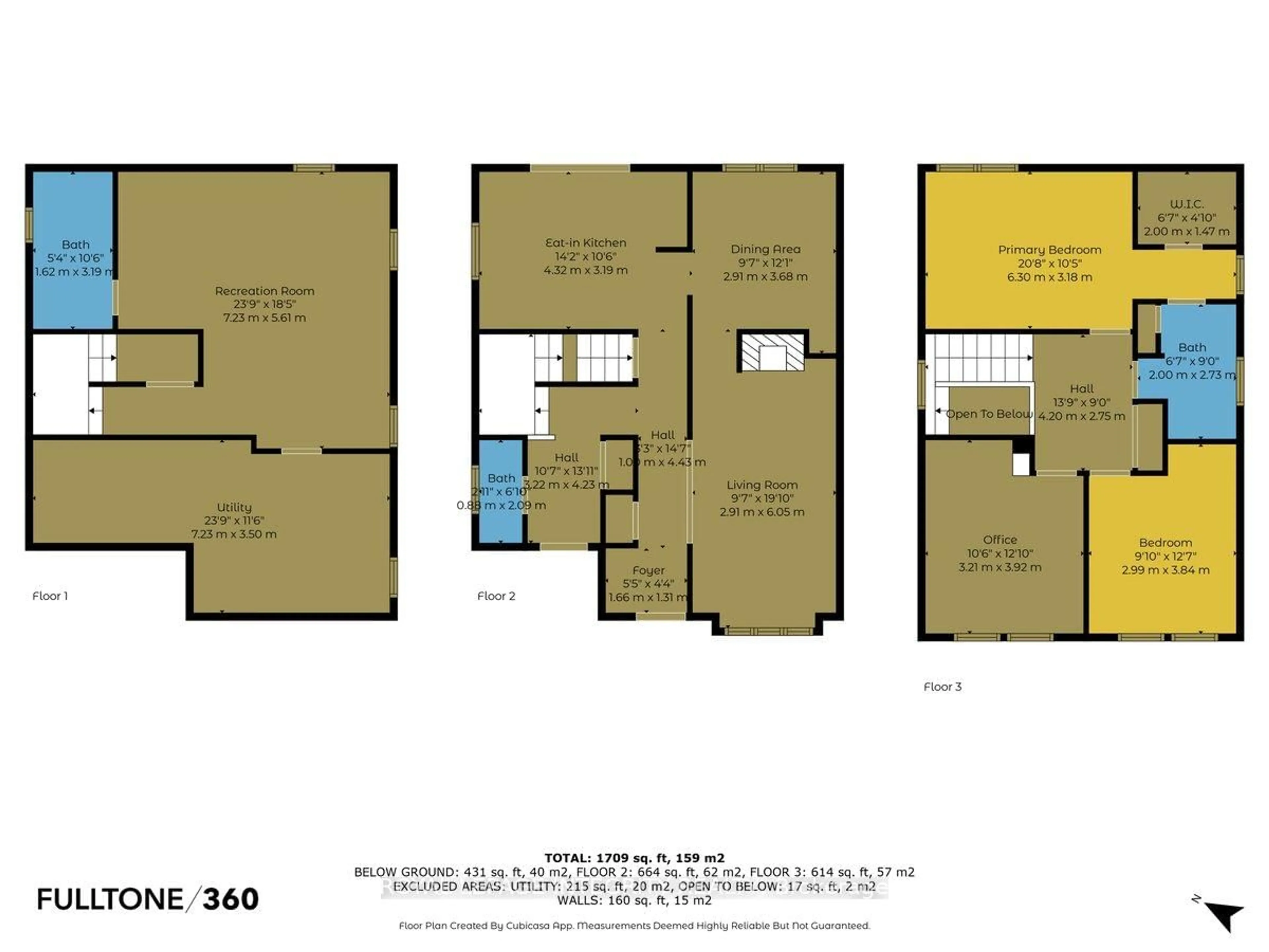 Floor plan for 1097 Moselle Cres, Orleans Ontario K1C 2S8
