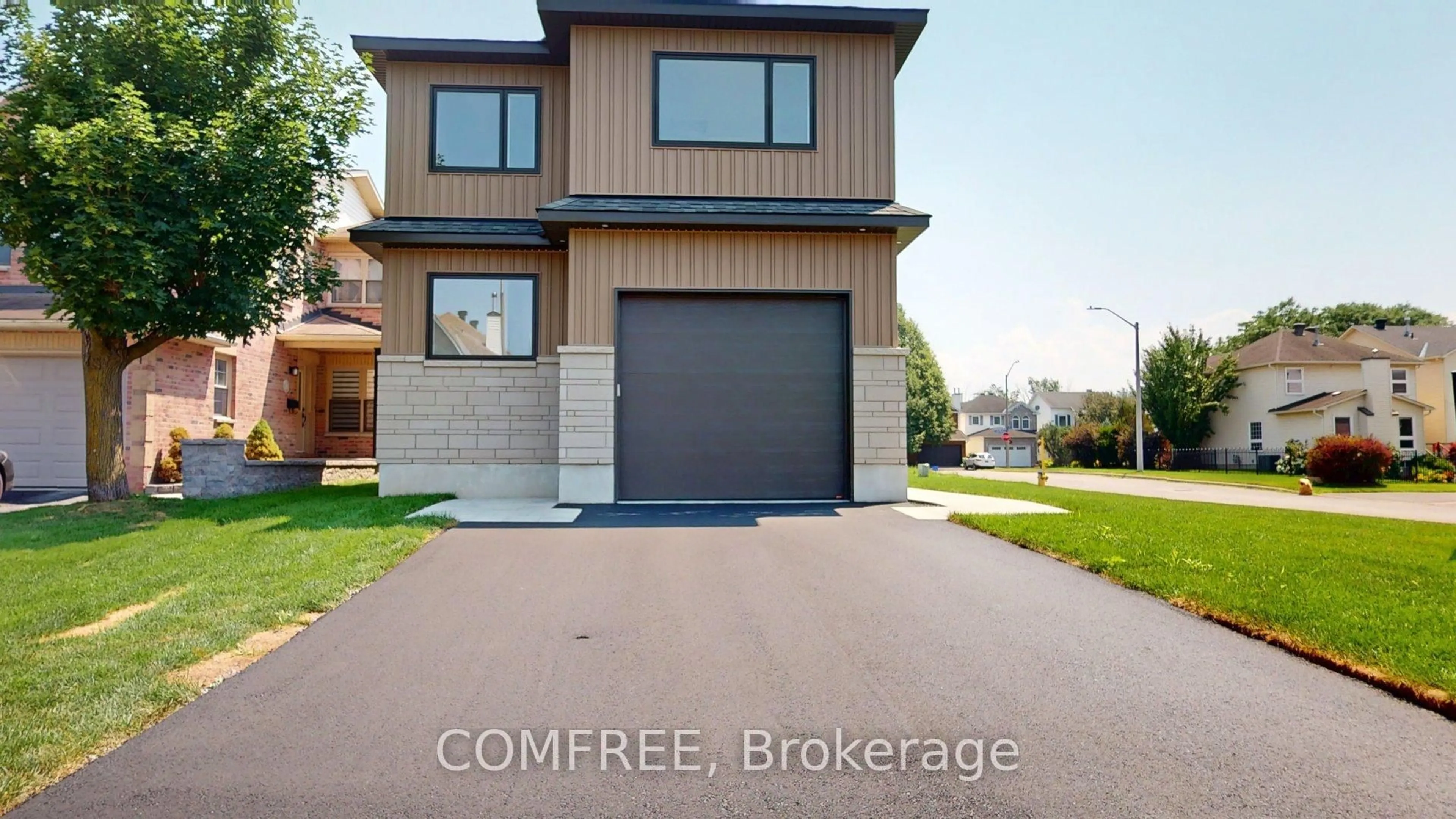 Home with brick exterior material, street for 6584 Windsong Ave, Orleans Ontario K1C 6M9