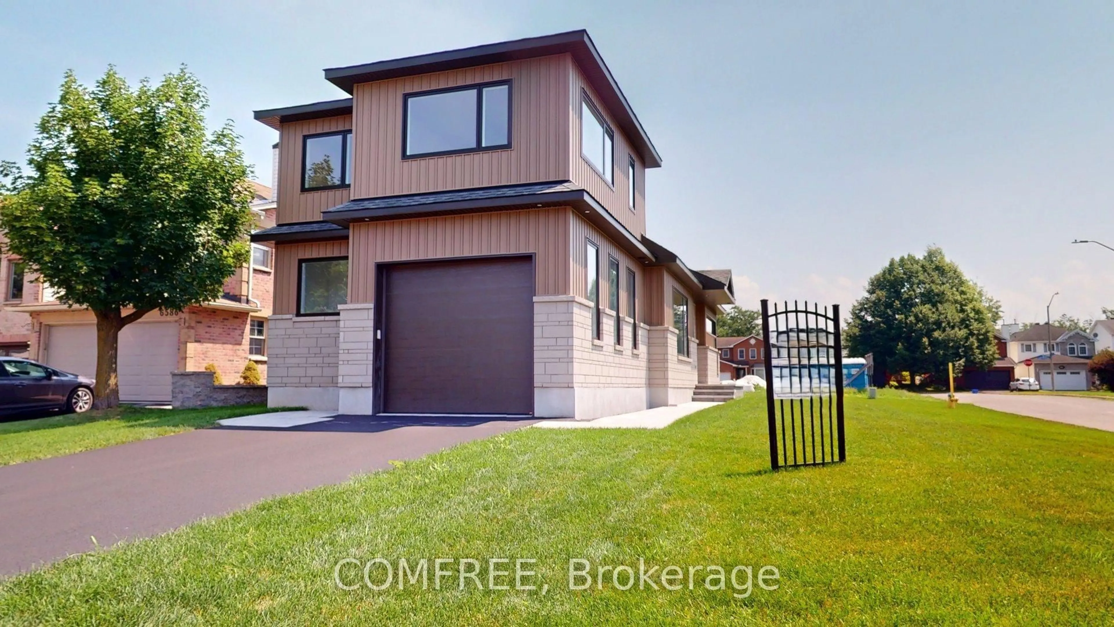 Home with brick exterior material, street for 6584 Windsong Ave, Orleans Ontario K1C 6M9