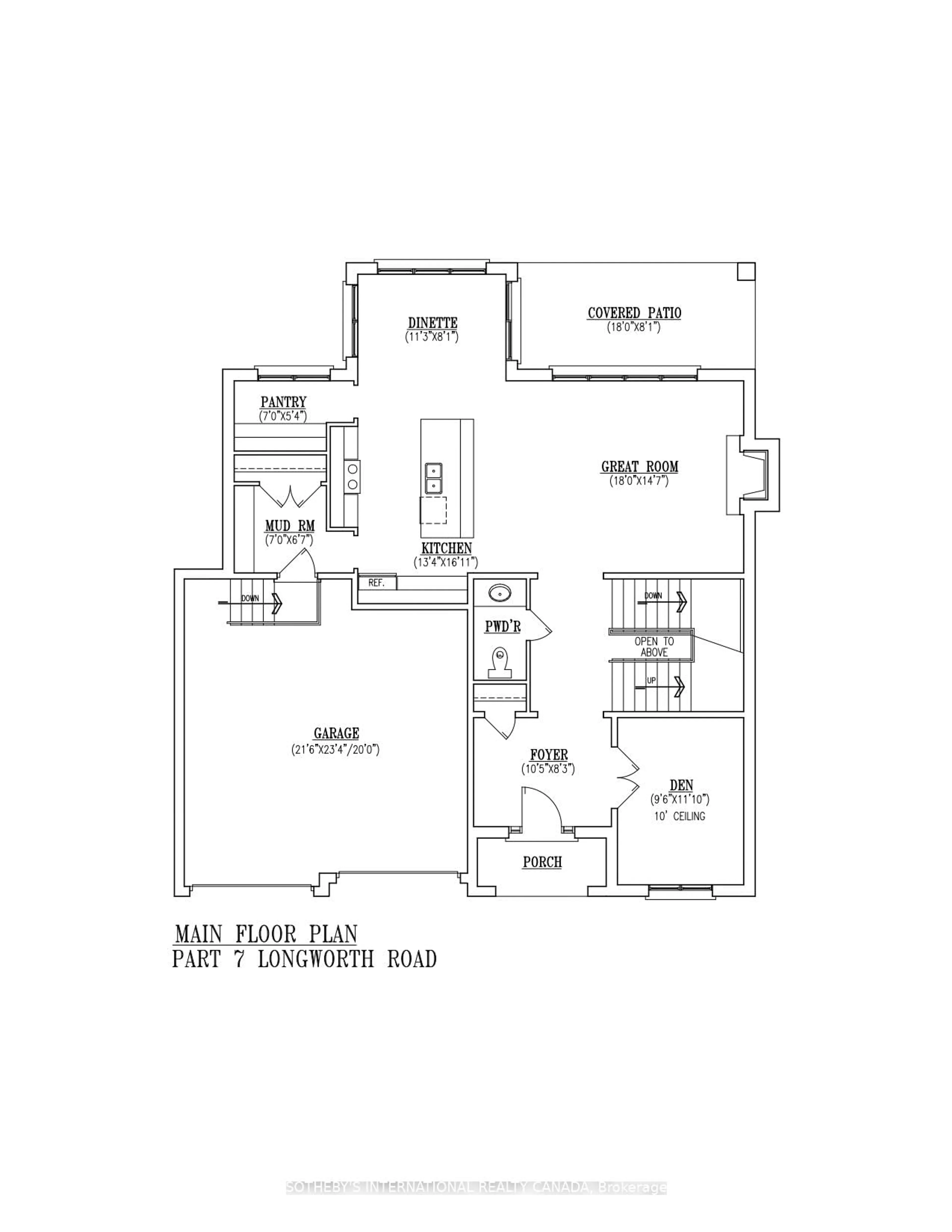 Floor plan for 1011 Longworth Rd, London South Ontario N6K 0C9