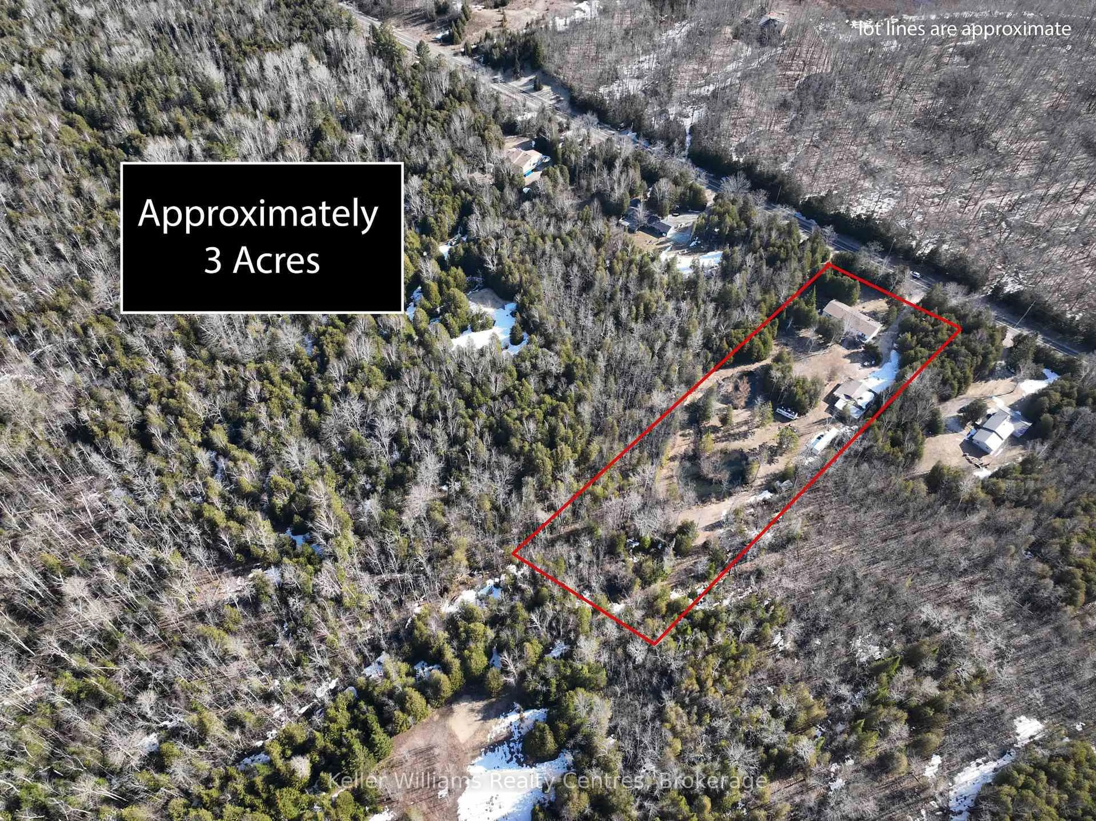 A pic from outside/outdoor area/front of a property/back of a property/a pic from drone, forest/trees view for 172 BRYANT St, South Bruce Peninsula Ontario N0H 2T0