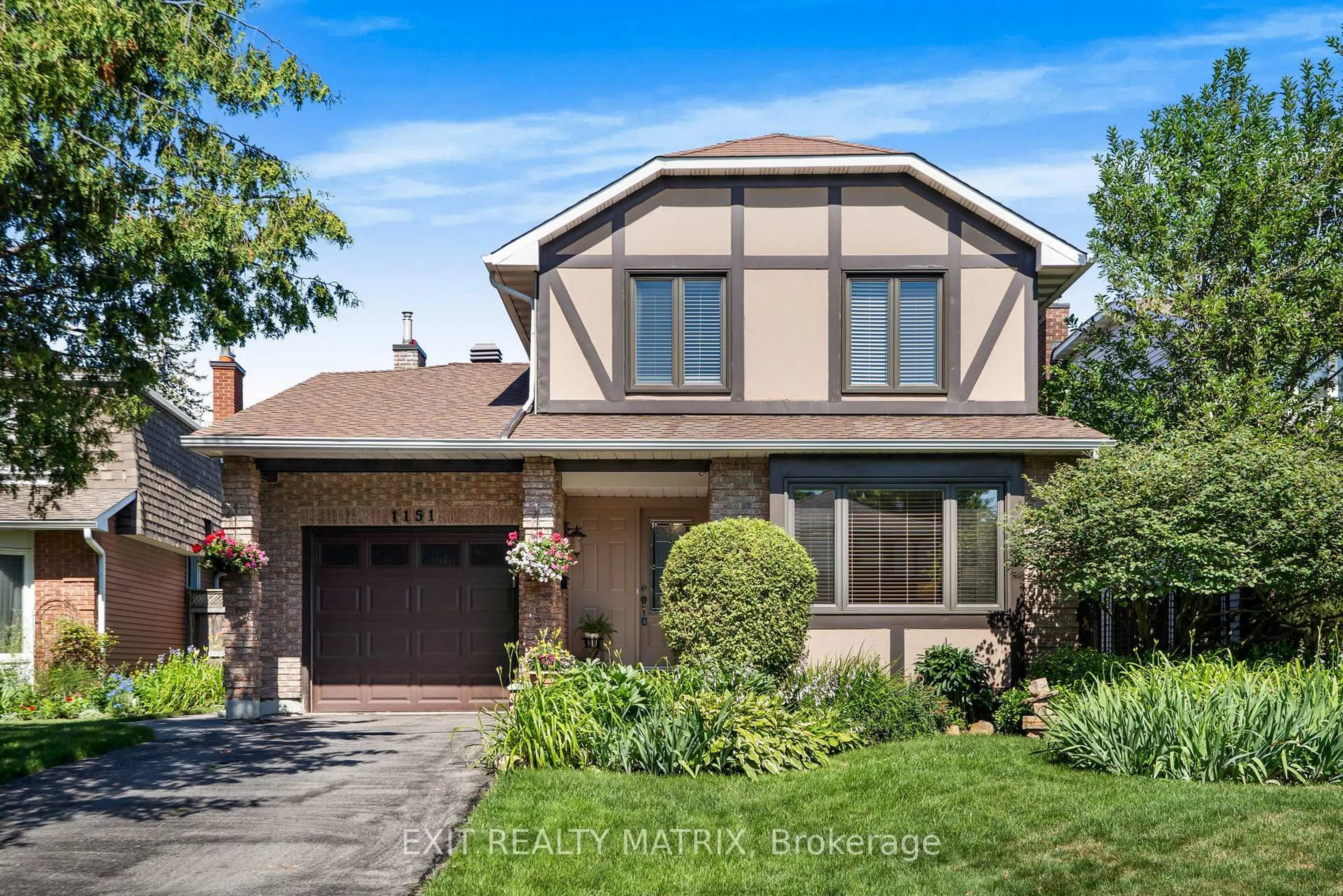 Home with brick exterior material, street for 1151 Ste Therese Lane, Orleans Ontario K1C 2A5