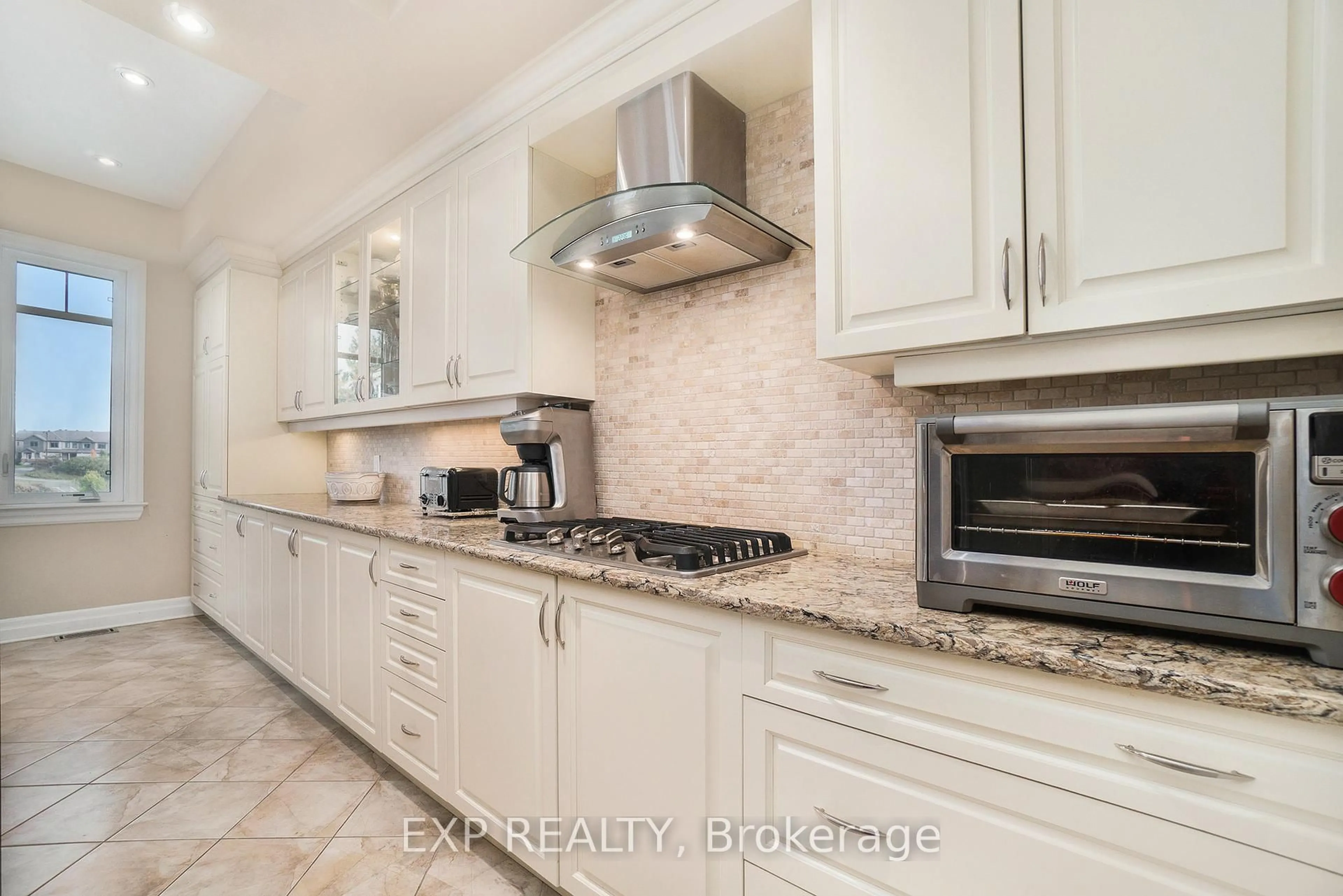 Contemporary kitchen, ceramic/tile floor for 418 Cavesson St, Ottawa Ontario K2V 0A8