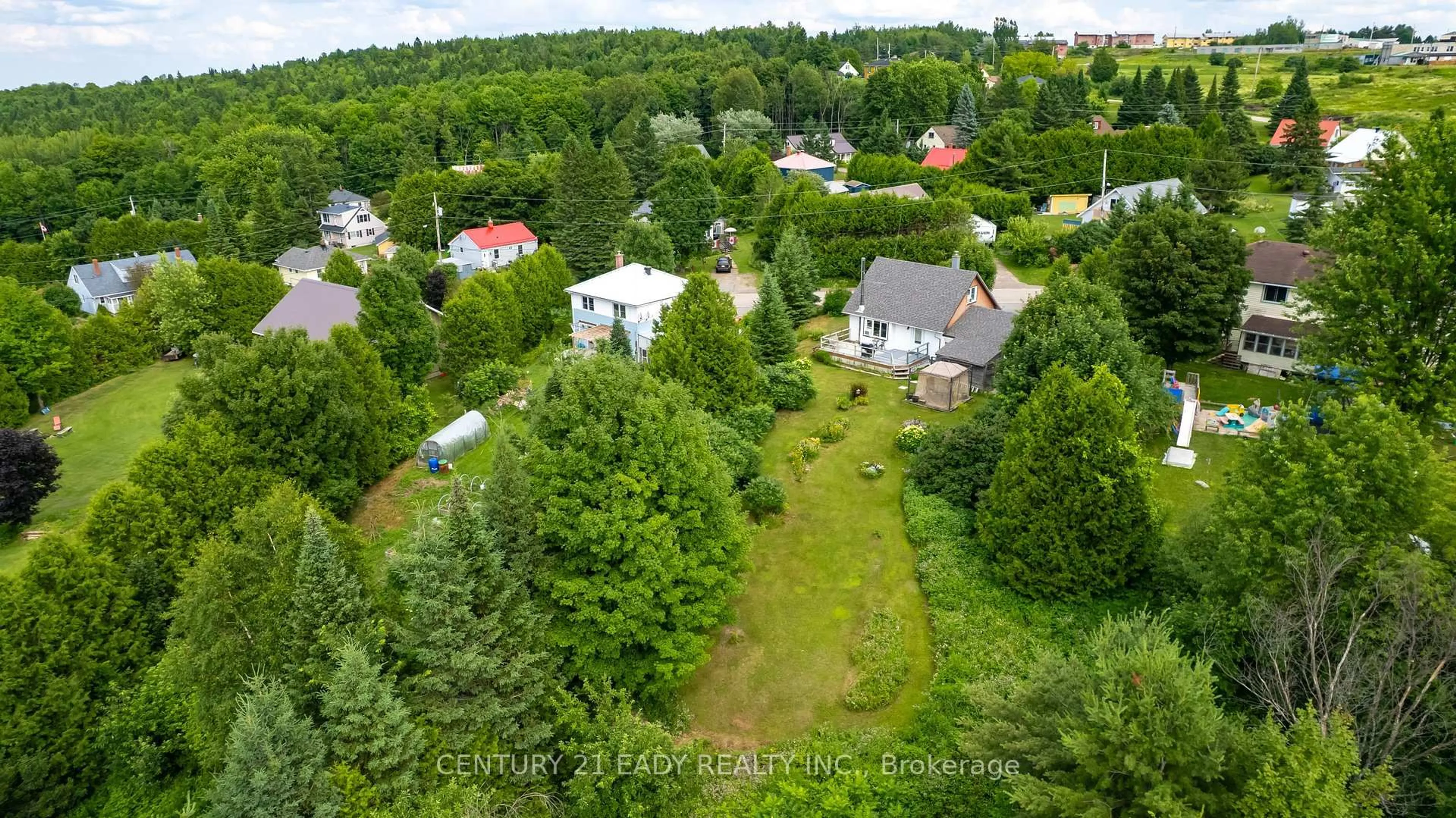 A pic from outside/outdoor area/front of a property/back of a property/a pic from drone, forest/trees view for 19 Algonquin Rd, Foymount Ontario K0J 1W0