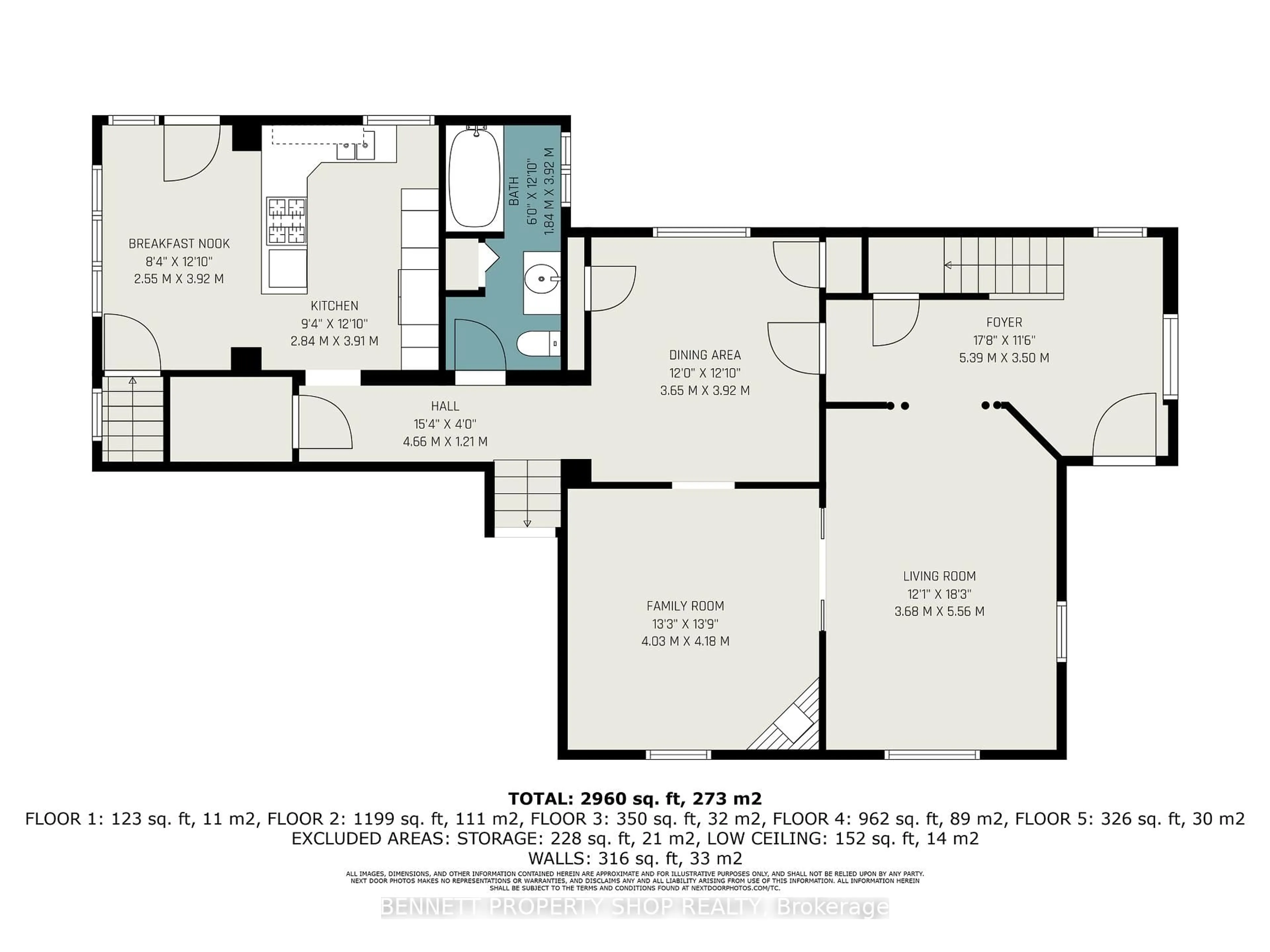 Floor plan for 118 High St, Carleton Place Ontario K7C 1W4