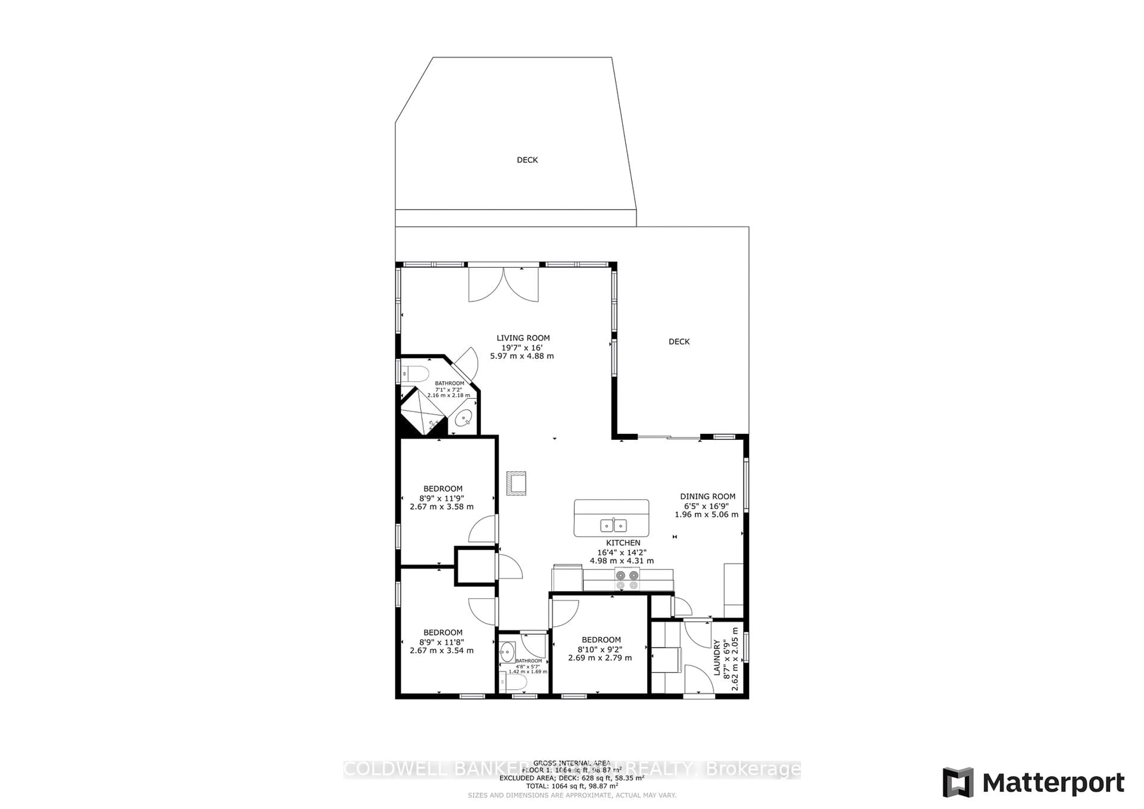 Floor plan for 1328 LB13 Rd, Rideau Lakes Ontario K0E 1N0