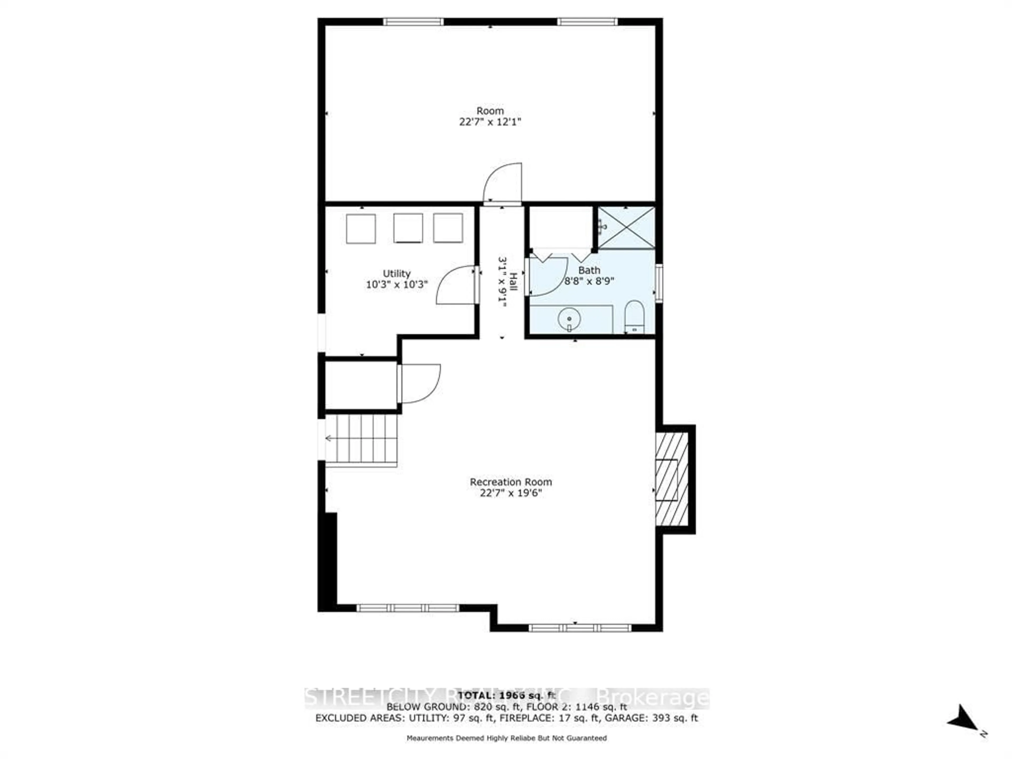 Floor plan for 657 Winners Circ, St. Clair Ontario N0N 1G0