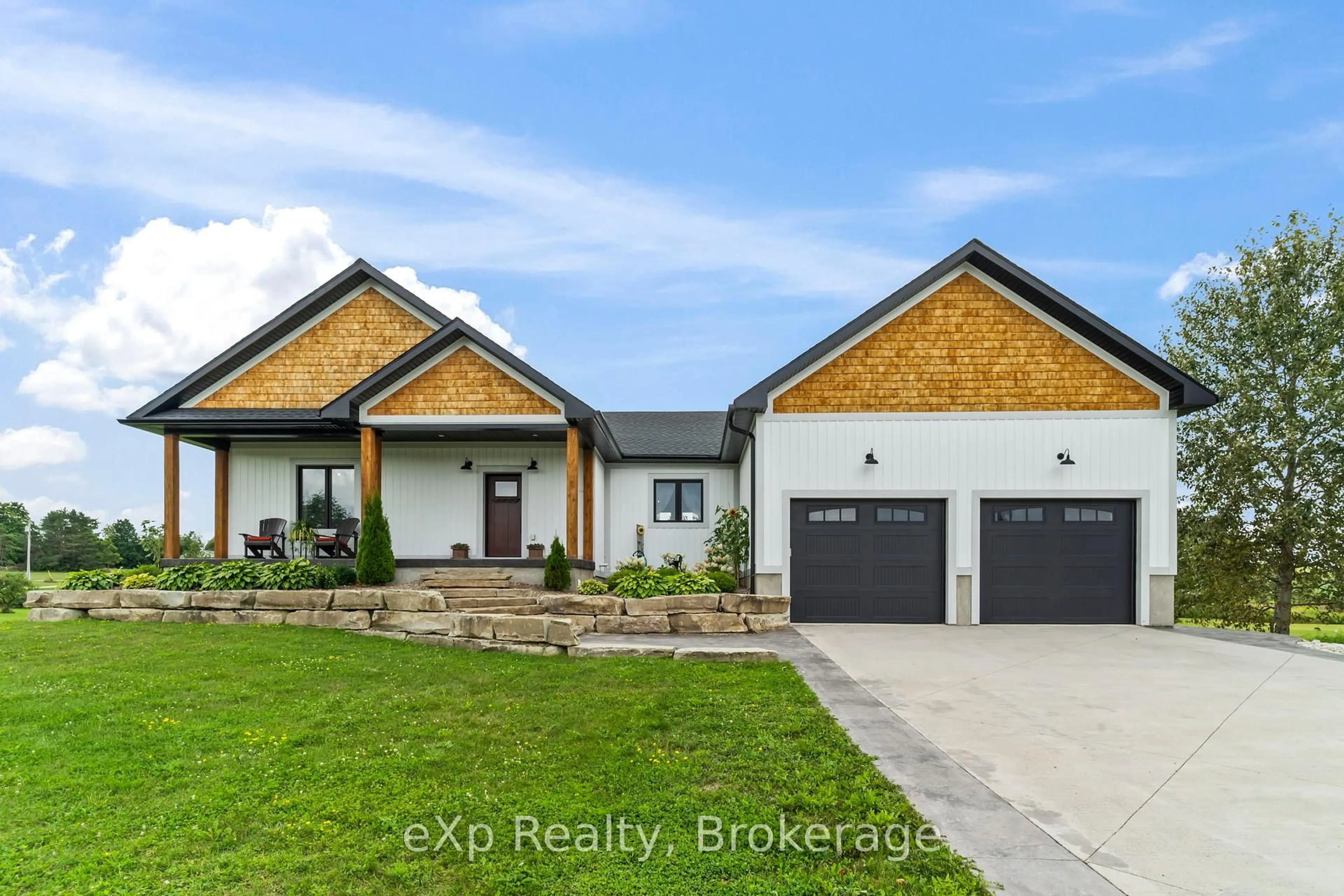 Home with brick exterior material, street for 173740 Mulock Rd, West Grey Ontario N4N 3B9
