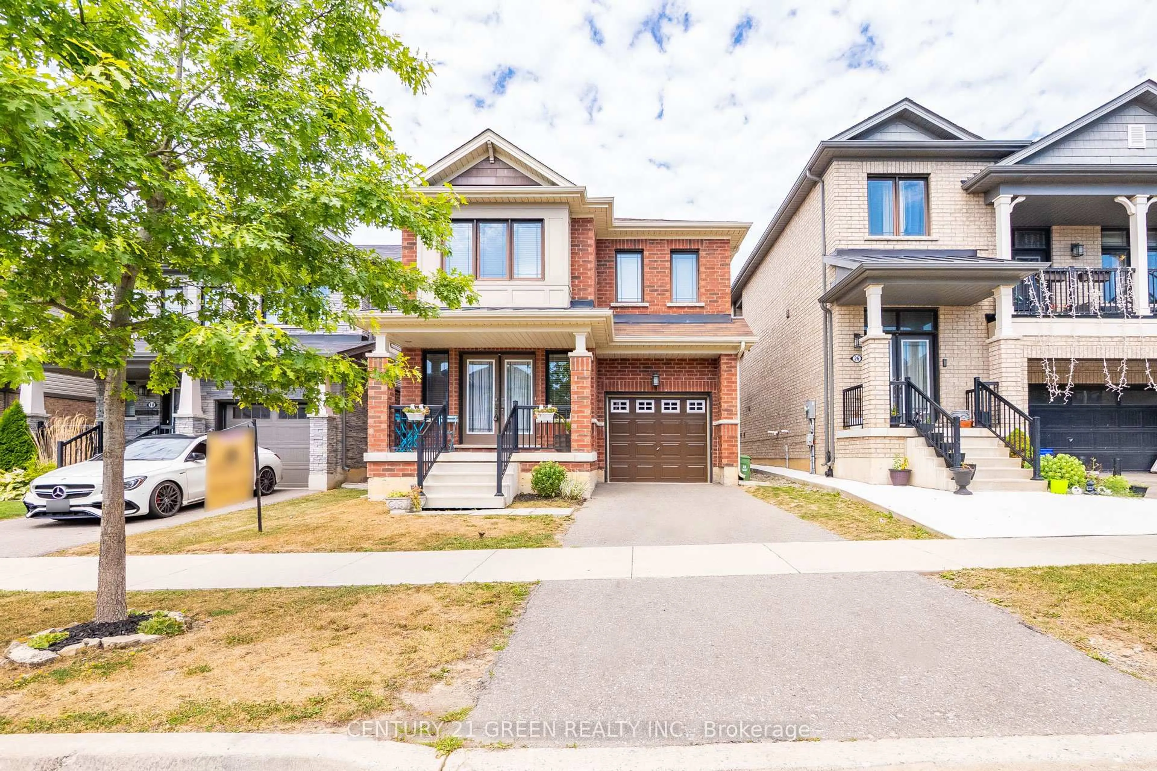 Home with brick exterior material, street for 22 Scarletwood St, Hamilton Ontario L8J 0K8