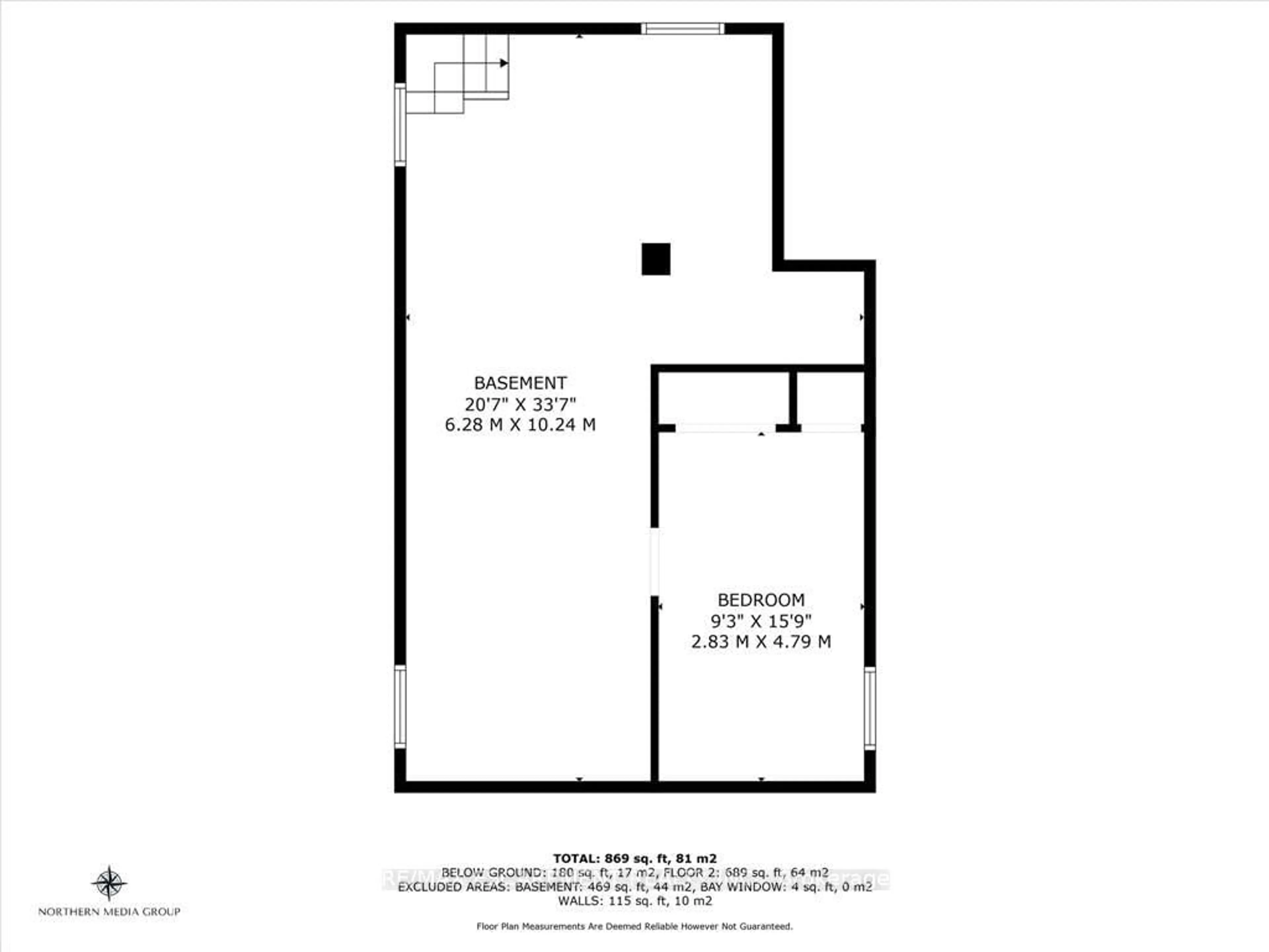 Floor plan for 70 Norman St, Hamilton Ontario L8H 4J5