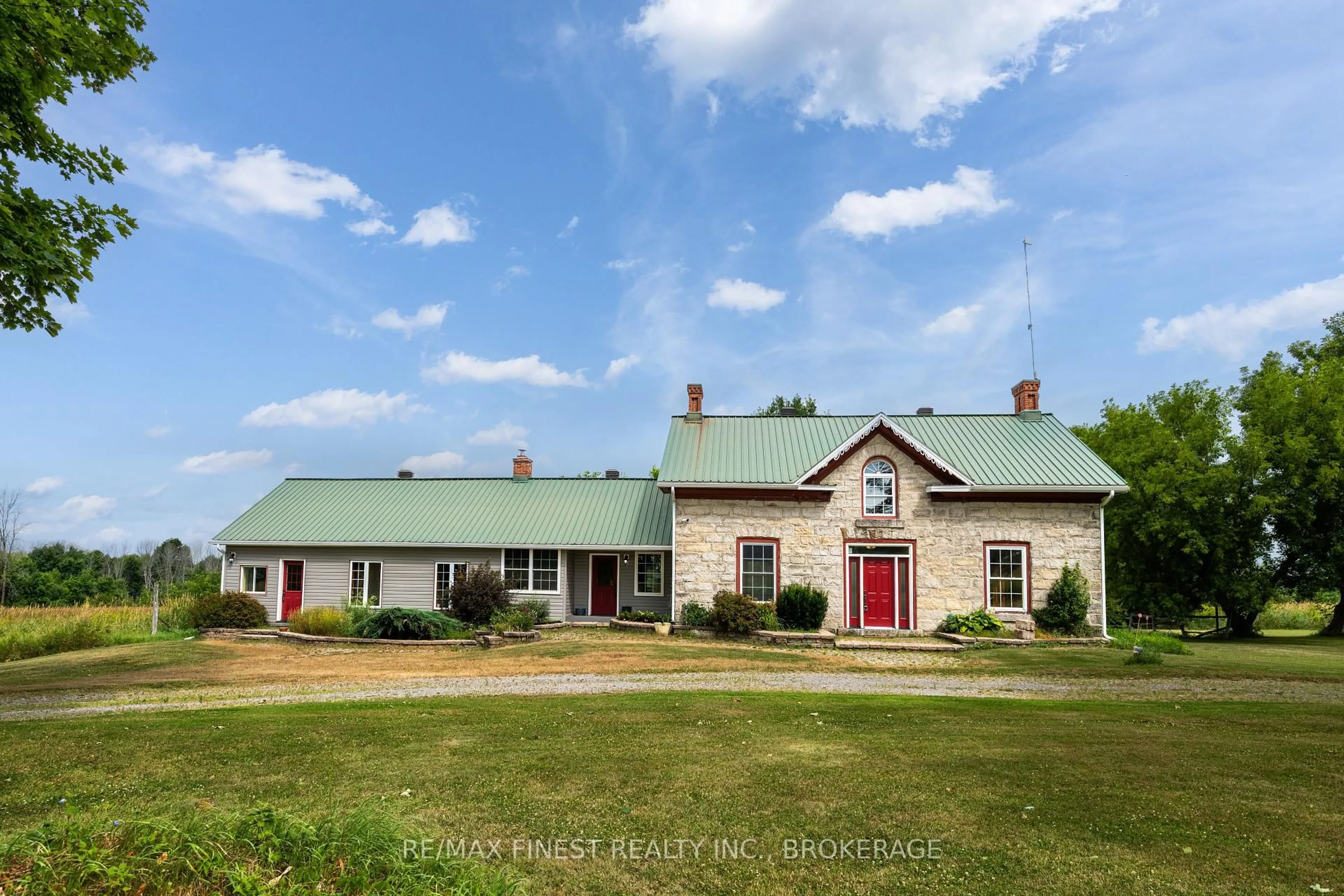 A pic from outside/outdoor area/front of a property/back of a property/a pic from drone, building for 100 Dixie Rd, Athens Ontario K0E 1B0