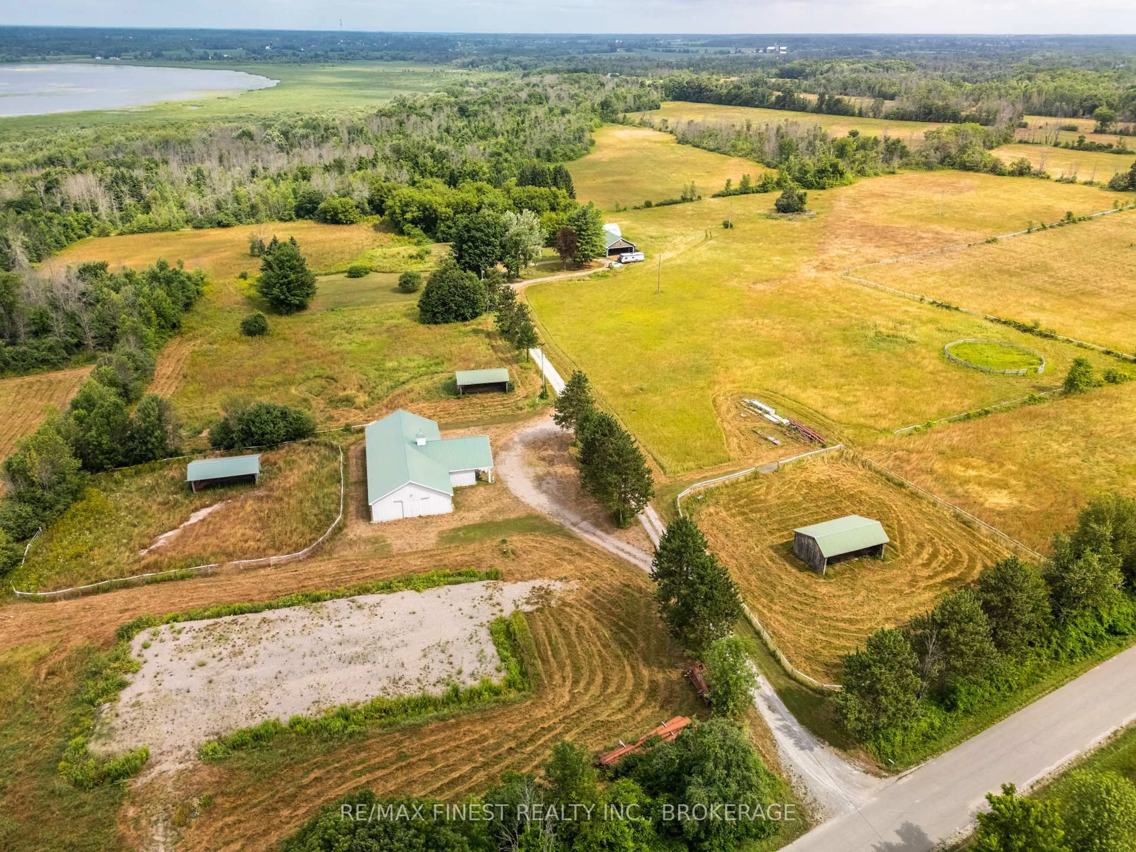 A pic from outside/outdoor area/front of a property/back of a property/a pic from drone, unknown for 100 Dixie Rd, Athens Ontario K0E 1B0