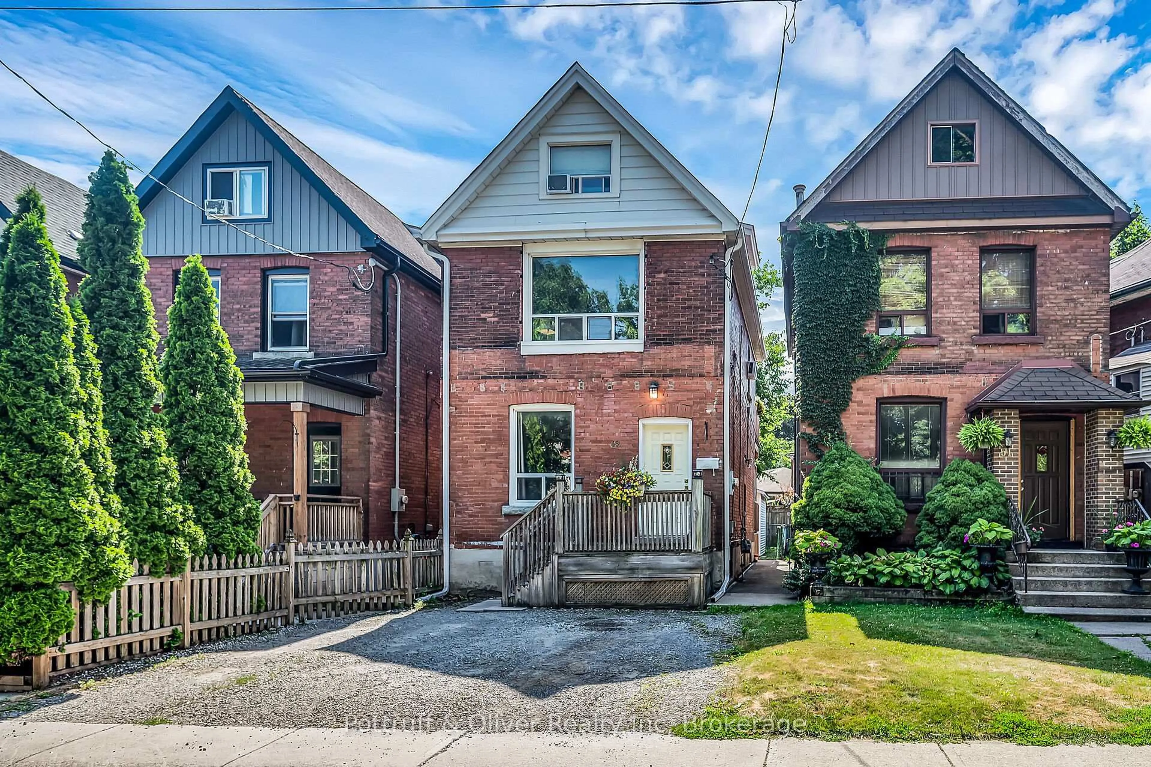 Home with brick exterior material, street for 49 EAST BEND Ave, Hamilton Ontario L8M 3E4