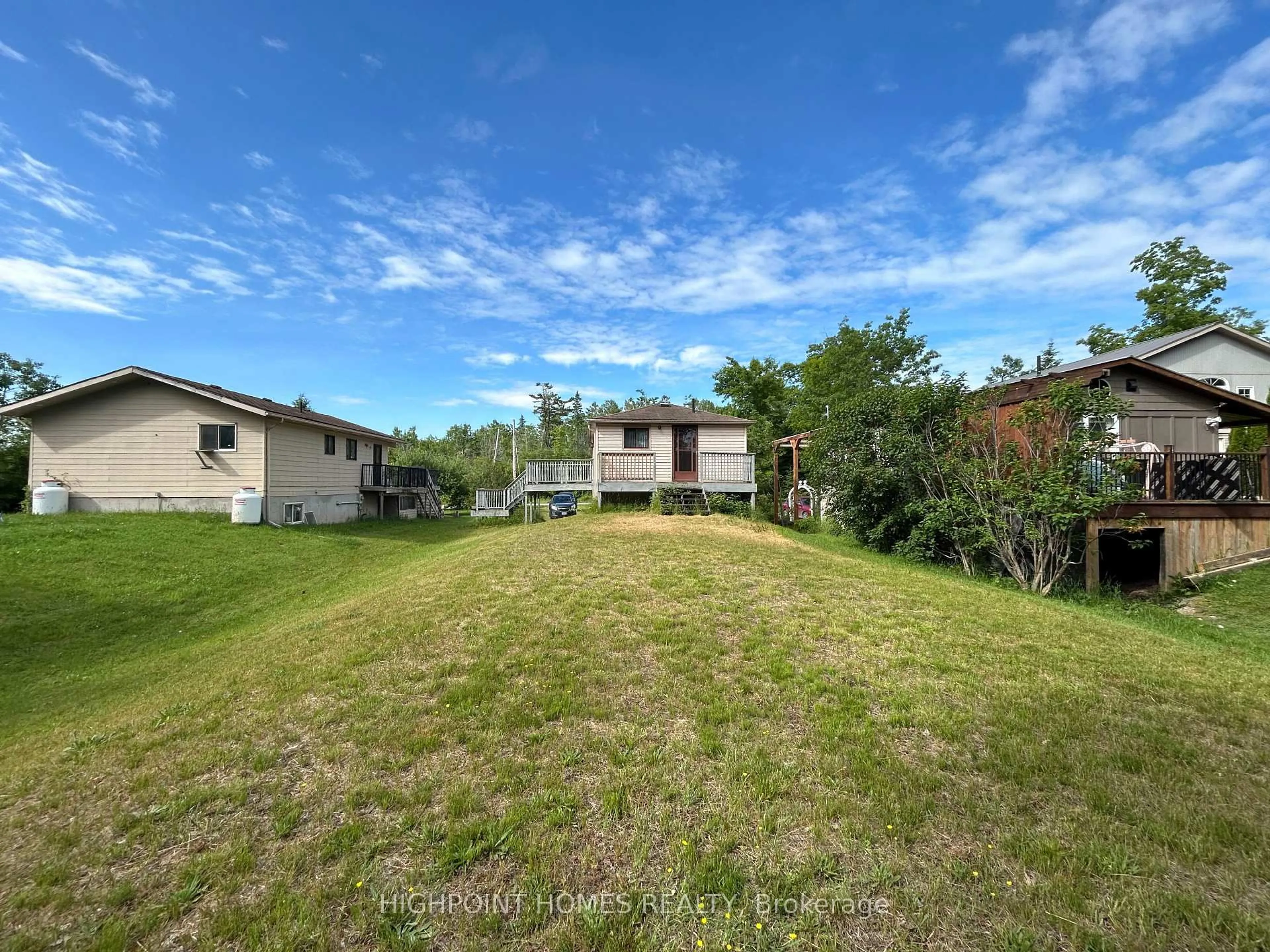 A pic from outside/outdoor area/front of a property/back of a property/a pic from drone, unknown for 19 Lakeview Cottage Rd, Kawartha Lakes Ontario K0M 2B0