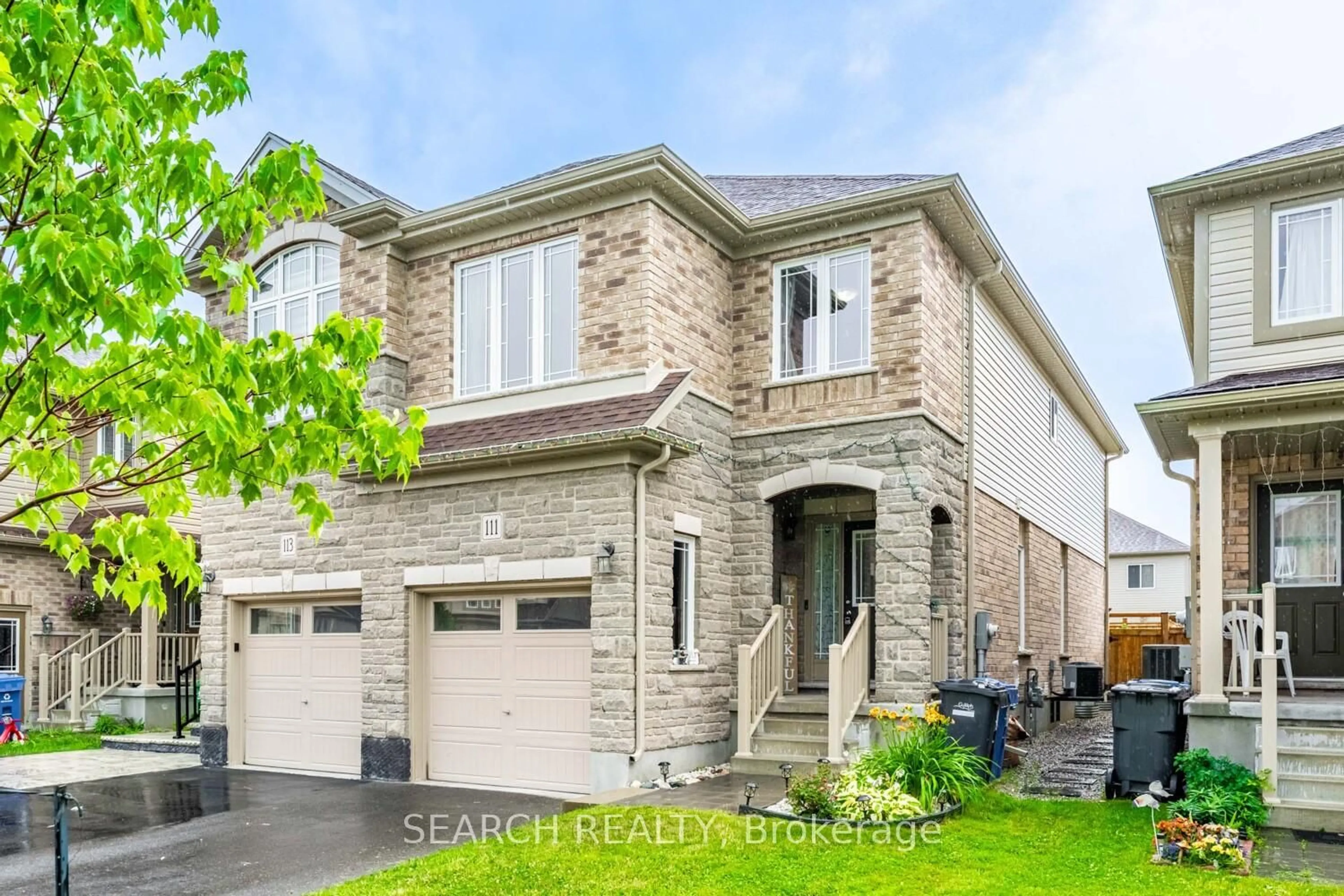 Home with brick exterior material, street for 111 John Brabson Cres, Guelph Ontario N1G 0G5