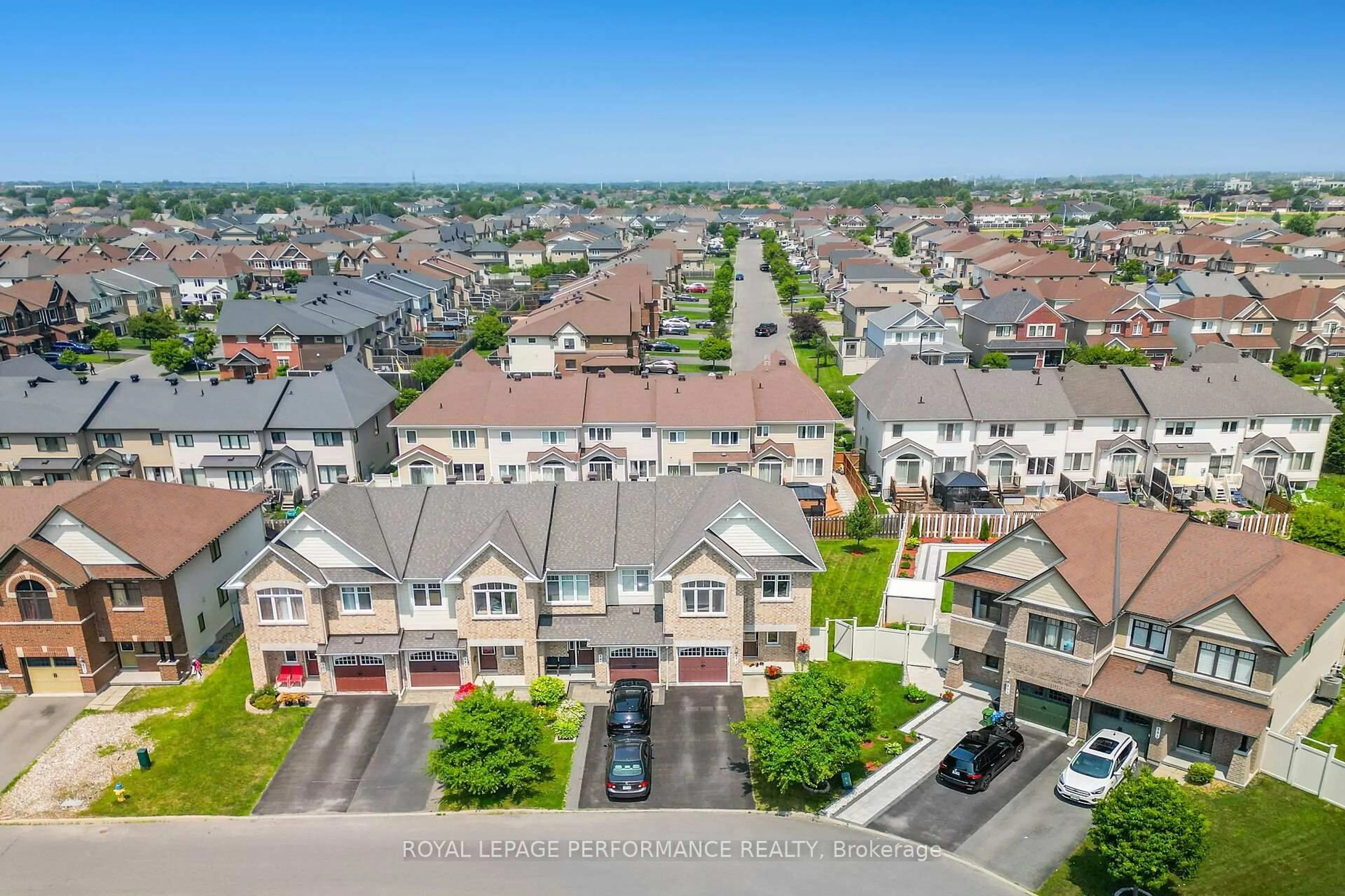 A pic from outside/outdoor area/front of a property/back of a property/a pic from drone, street for 895 Ashenvale Way, Ottawa Ontario K4A 0R8