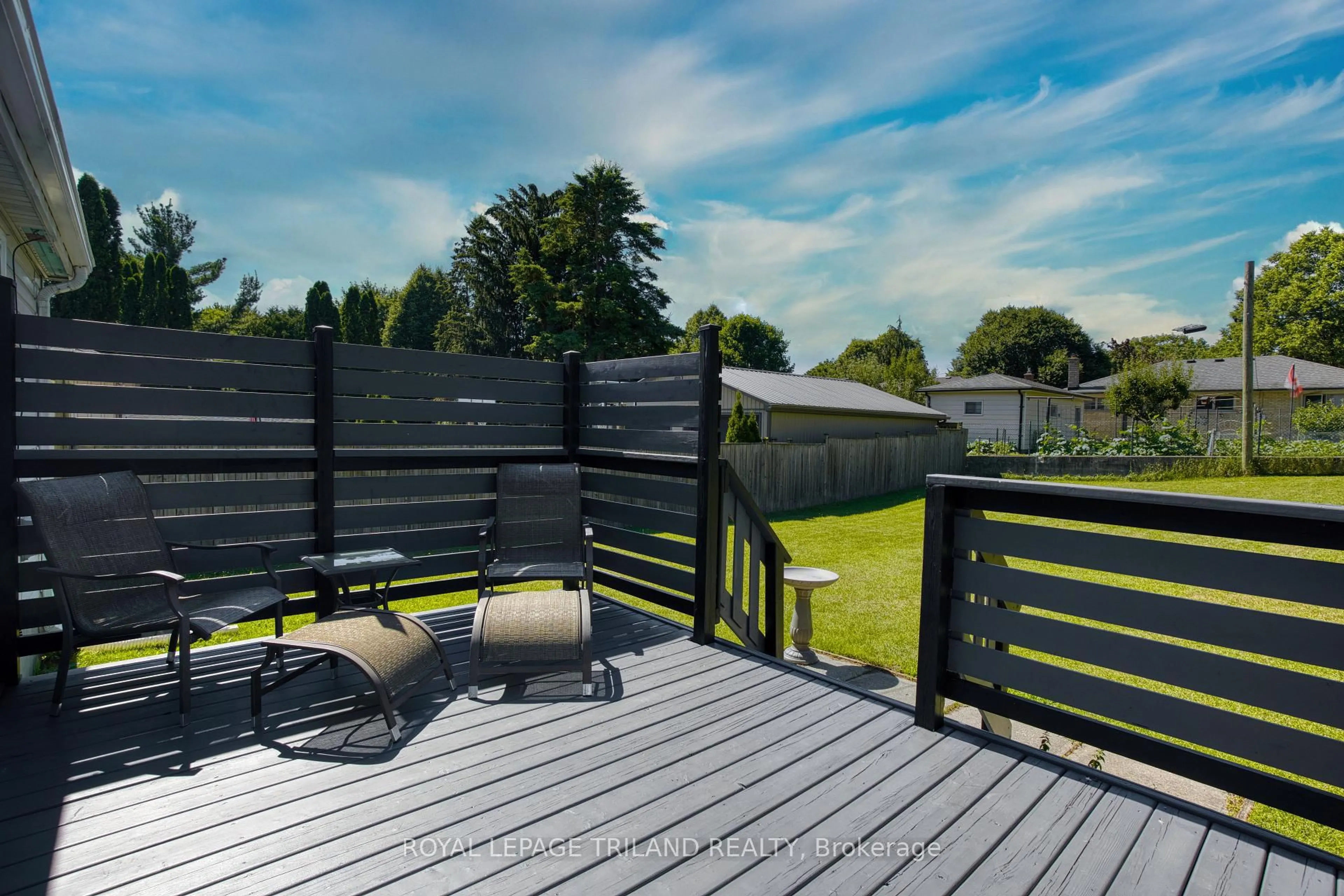 Patio, water/lake/river/ocean view for 40 Magee St, London East Ontario N5W 1C7