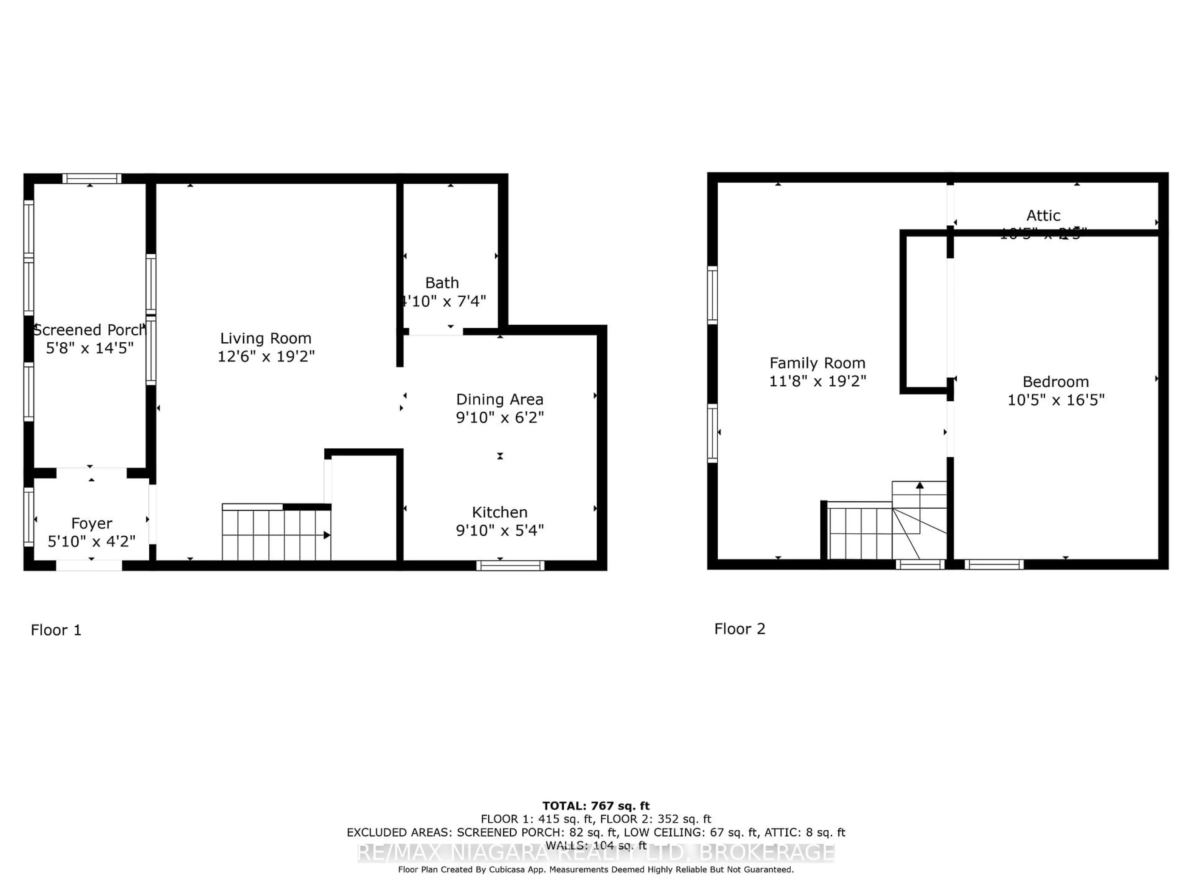 Floor plan for 44 Forsythe St, Fort Erie Ontario L2A 1X2