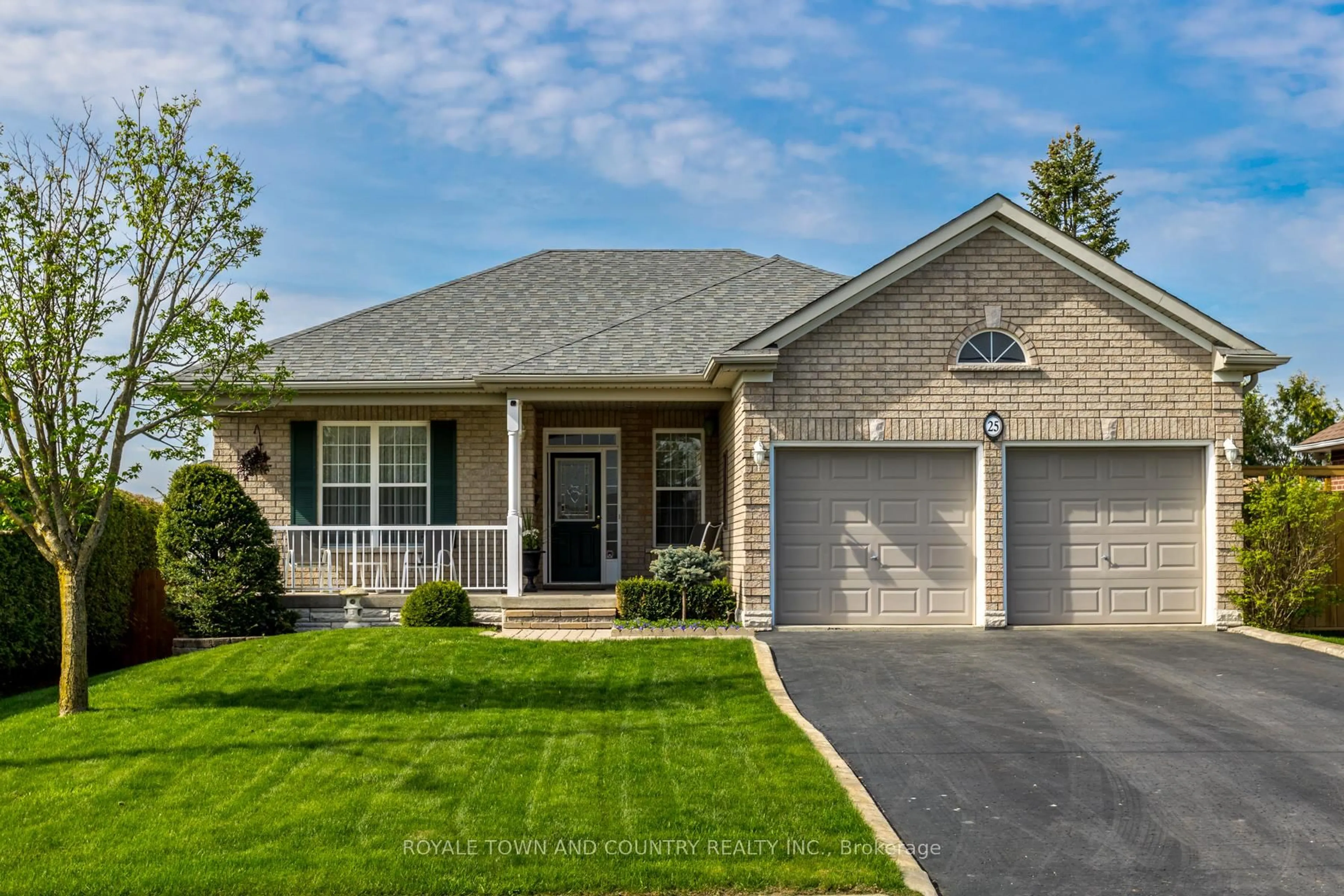 Home with brick exterior material, street for 25 Sylvester Dr, Kawartha Lakes Ontario K9V 6E7