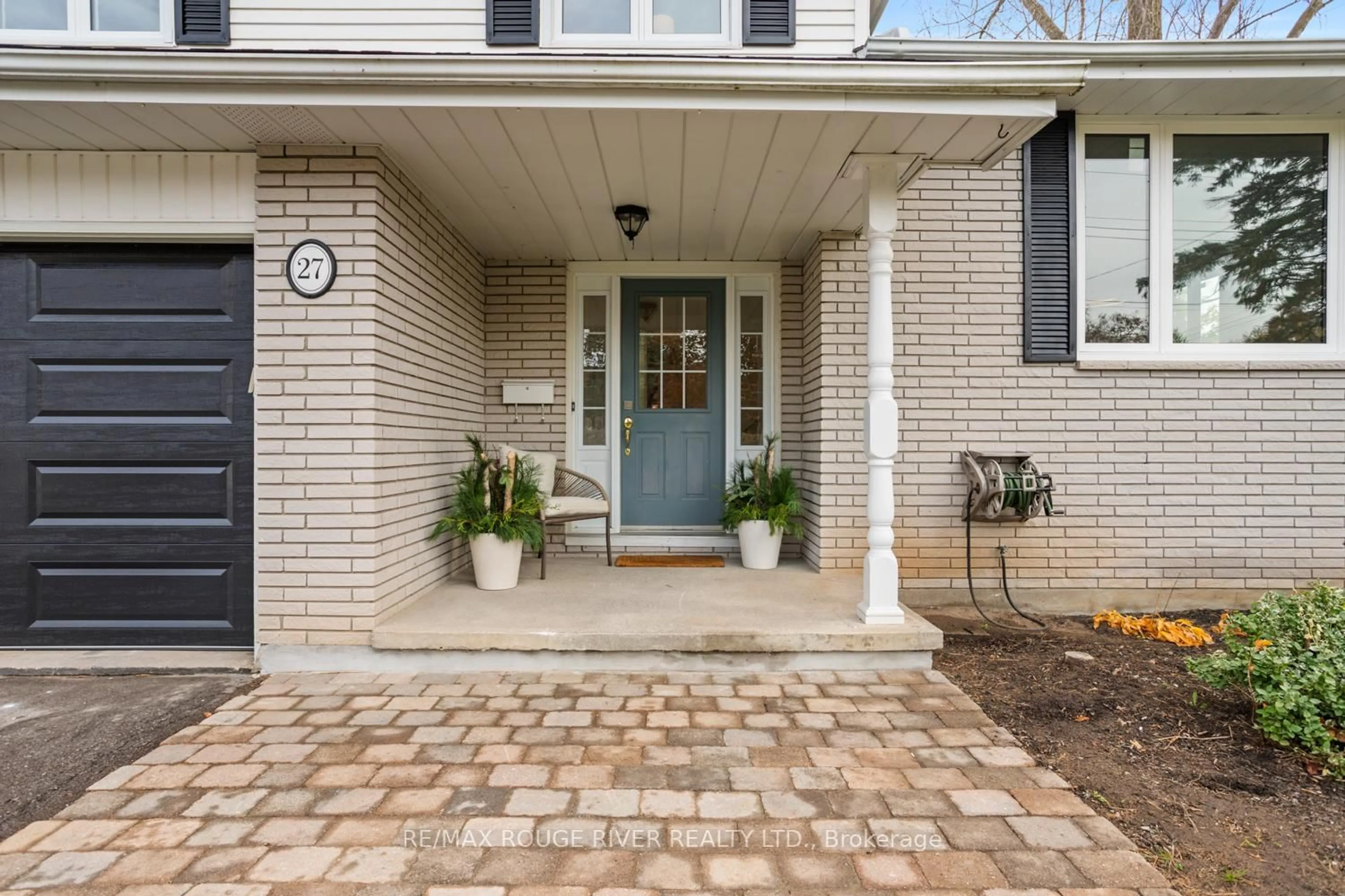 Home with brick exterior material, street for 27 Keller Dr, Belleville Ontario K8P 4B3
